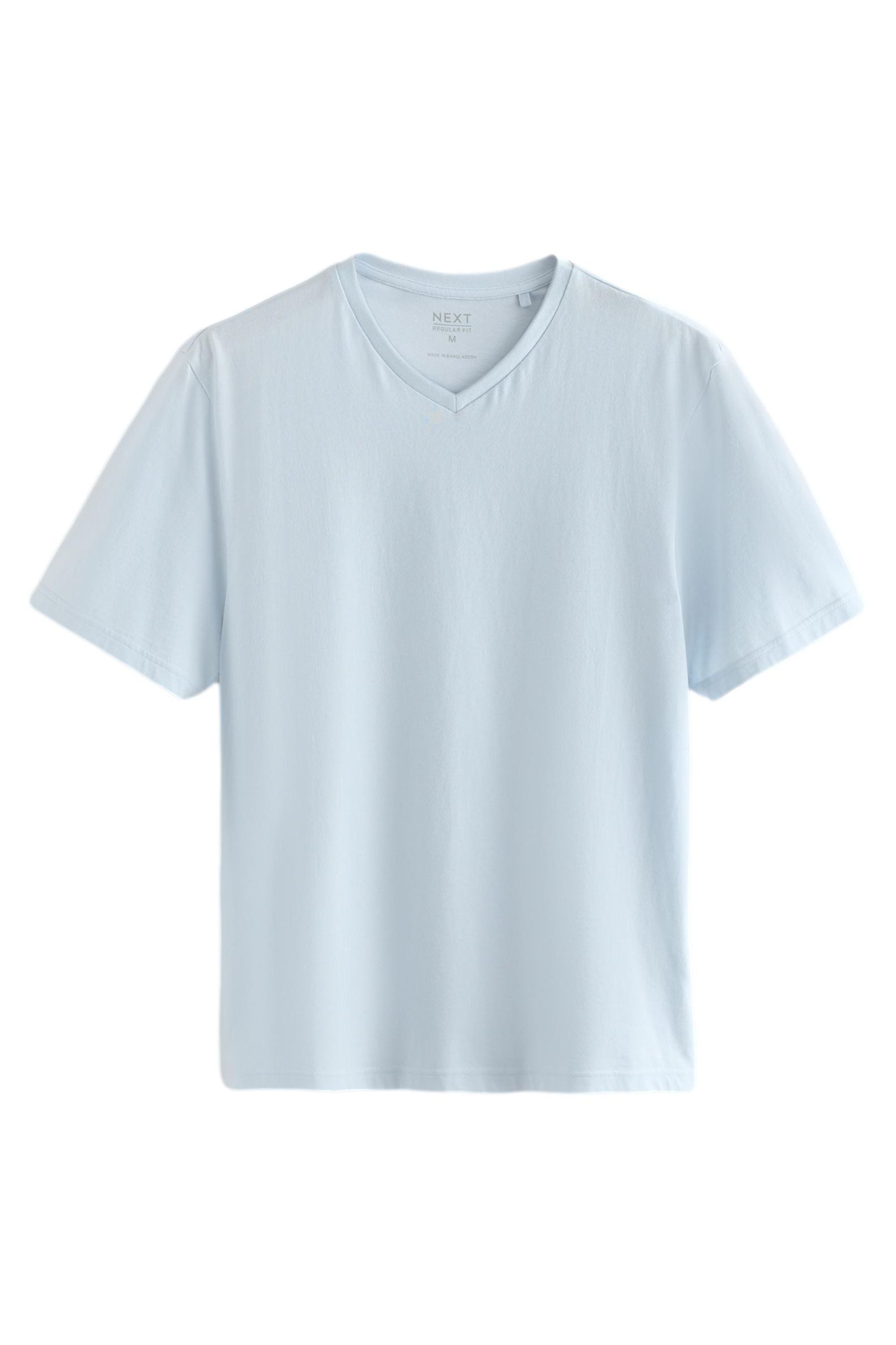 Next T-Shirt Essential T-Shirt mit V-Ausschnitt aus Baumwolle (1-tlg)