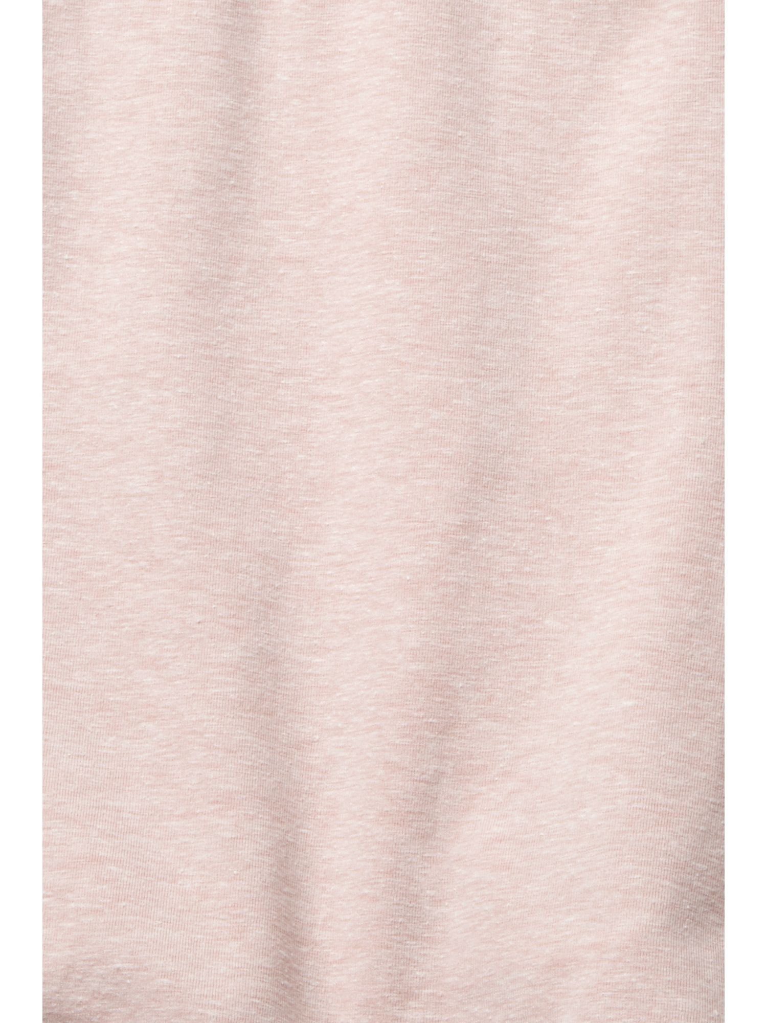 Esprit Schlafhose Jersey-Shorts OLD elastischem Bund PINK mit