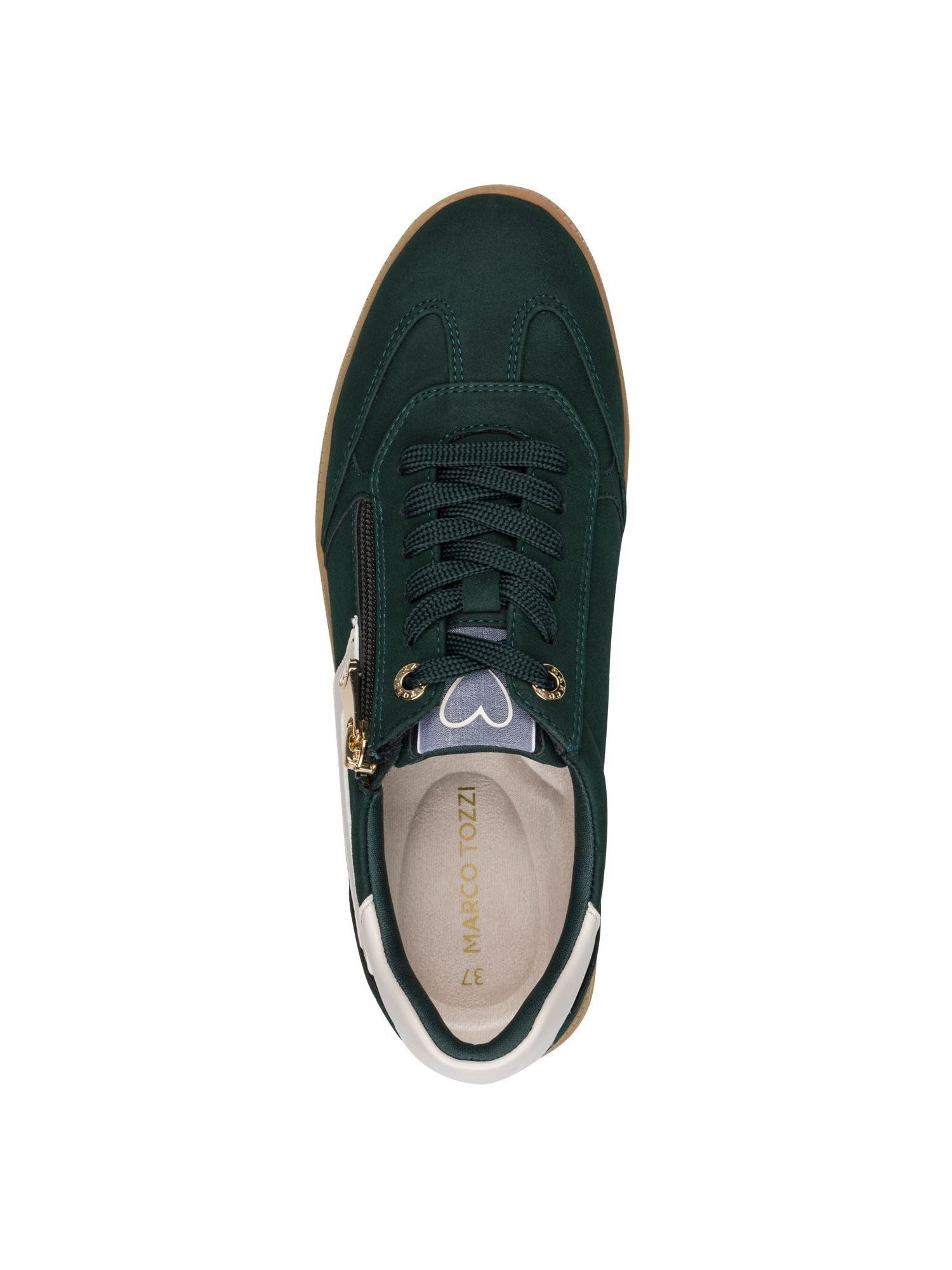MARCO TOZZI FEEL, Removable Sock mit Schnürsenkel kein Absatz Sneaker FEEL