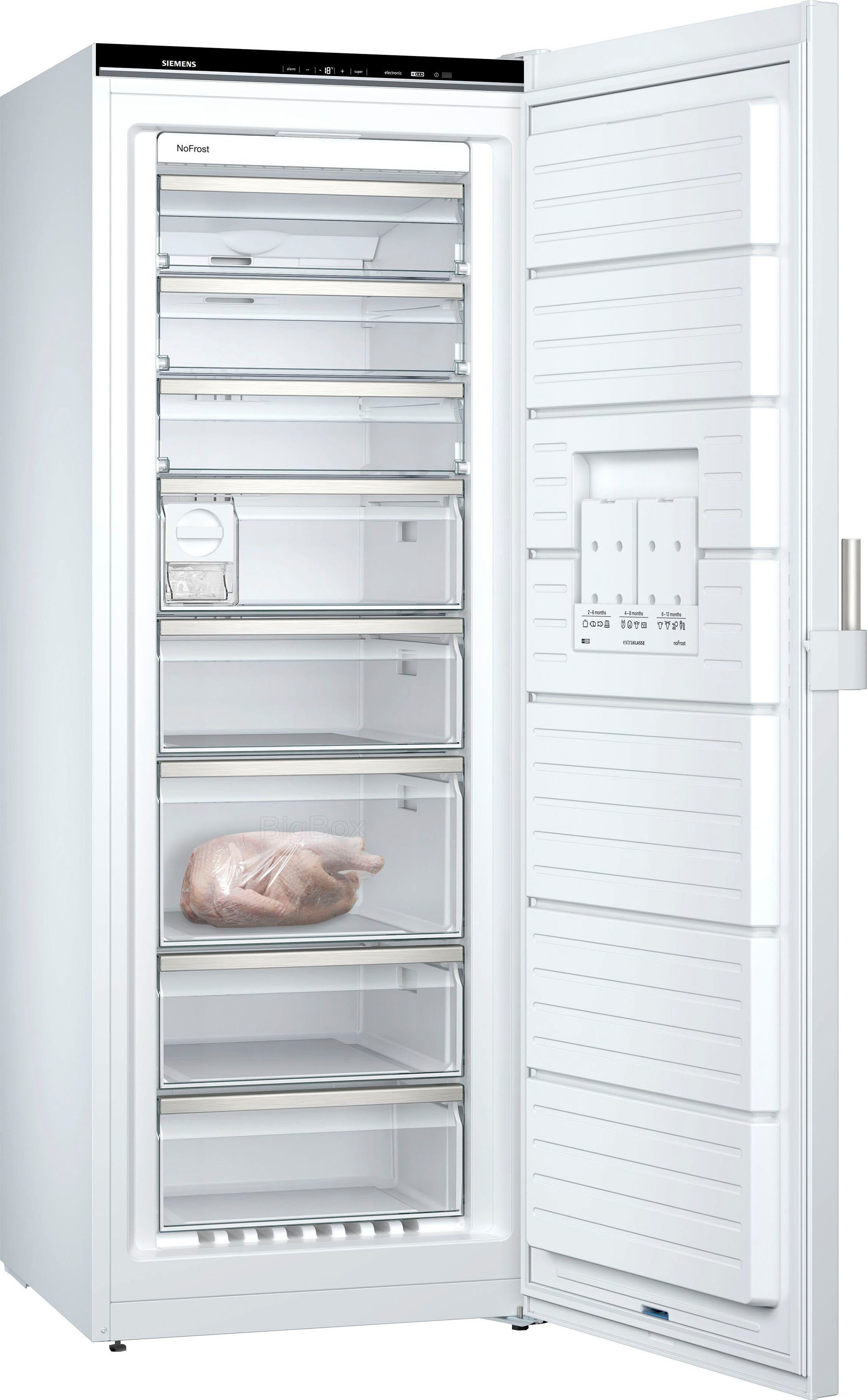 SIEMENS Gefrierschrank GS58NAWCV, 191 cm hoch, 70 cm breit