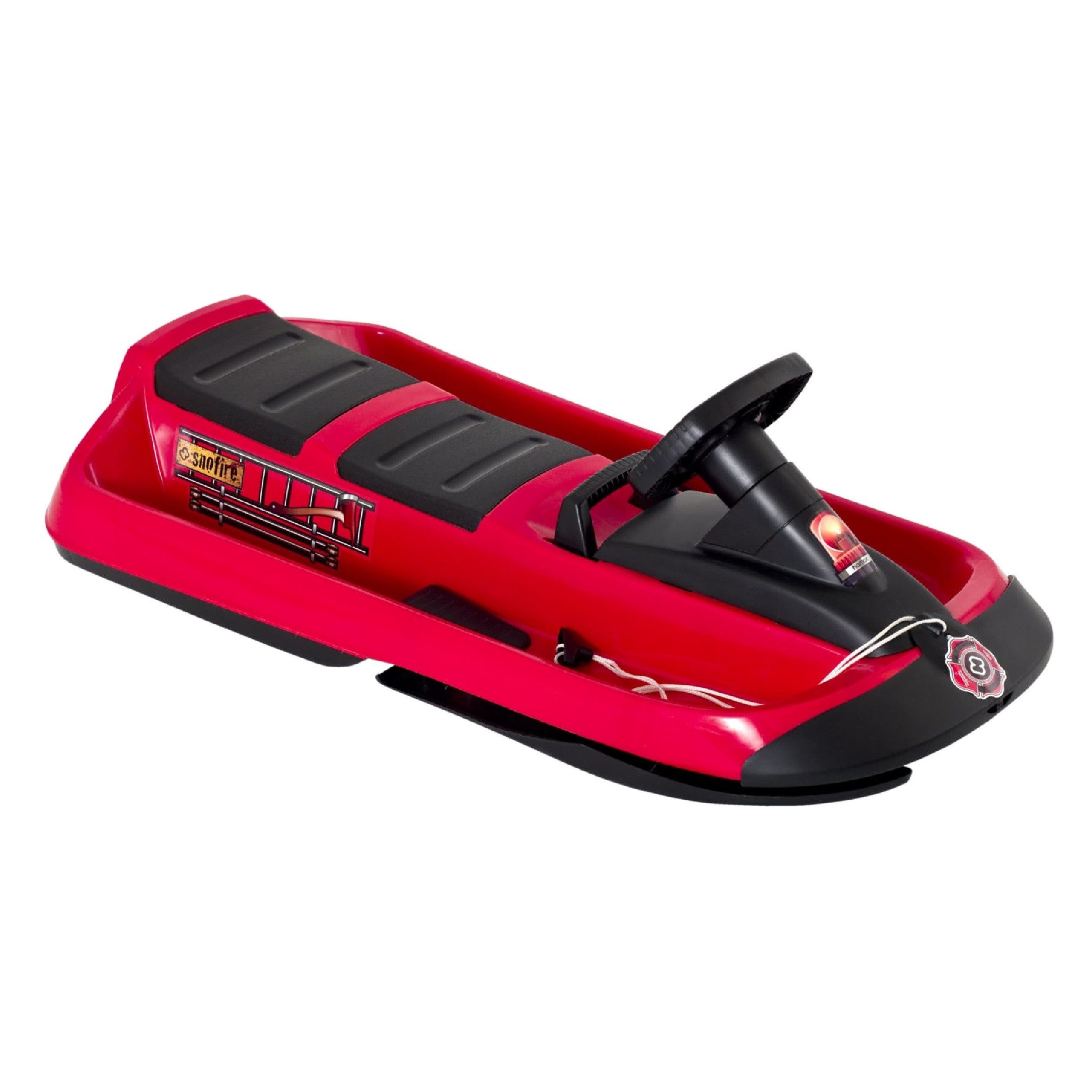 Bob Kinder Rodelschlitten SNO Fire Doppelsitzer, rot/schwarz
