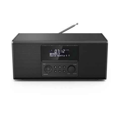 Hama DAB Digitalradio mit CD-Laufwerk, FM/Bluetooth/USB/Stereo DR1550CBT Digitalradio (DAB) (Digitalradio (DAB), FM-Tuner, 6 W)