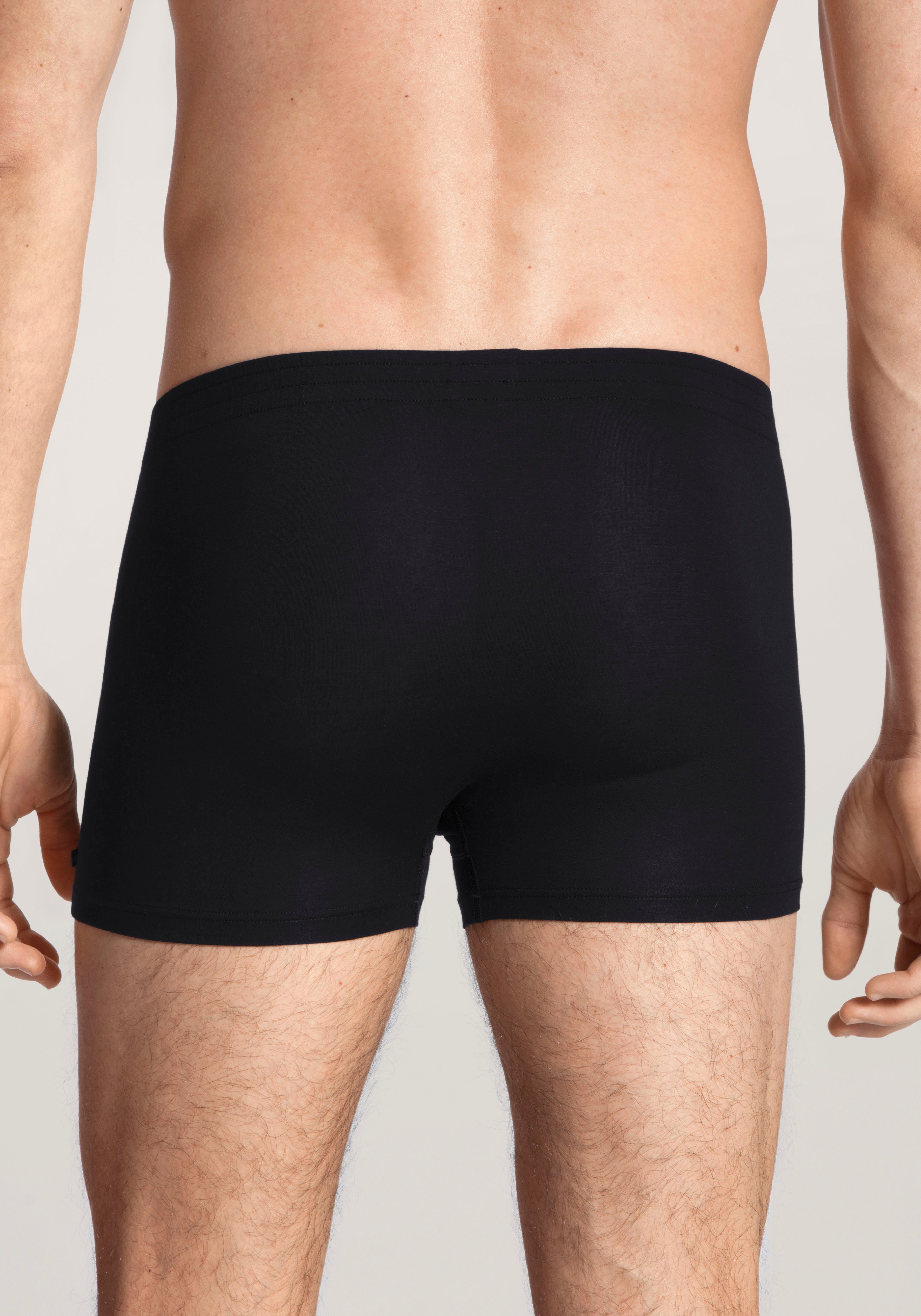 Herren-Trunk Bund Focus schwarz mit CALIDA bezogenem Boxer