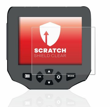 upscreen Schutzfolie für Bresser Endoskopkamera 3,5", Displayschutzfolie, Folie klar Anti-Scratch Anti-Fingerprint