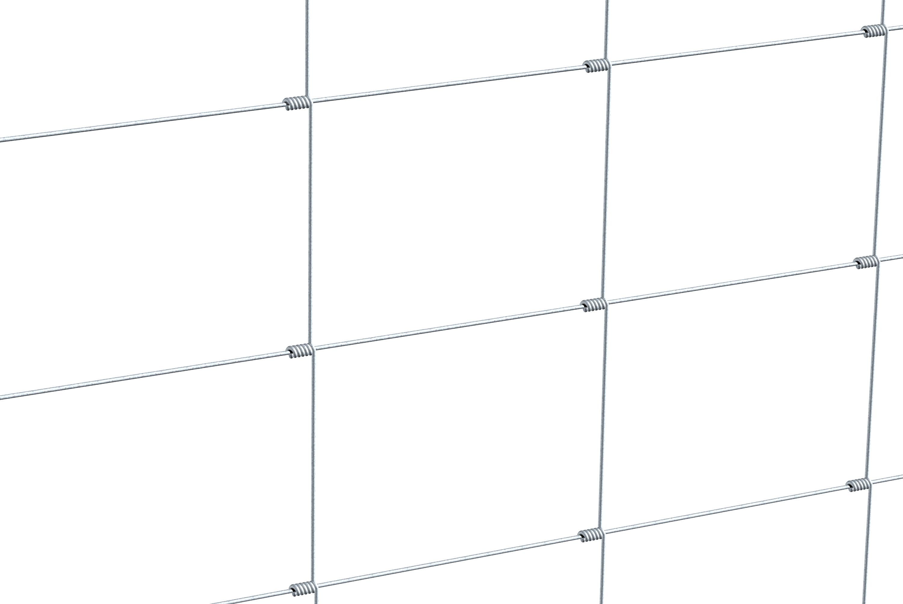Alberts Zaun Alberts 606015 Knotengeflecht, verzinkt, 1000 mm, 50 m, Alberts Knotengeflecht,vz,100/8/15