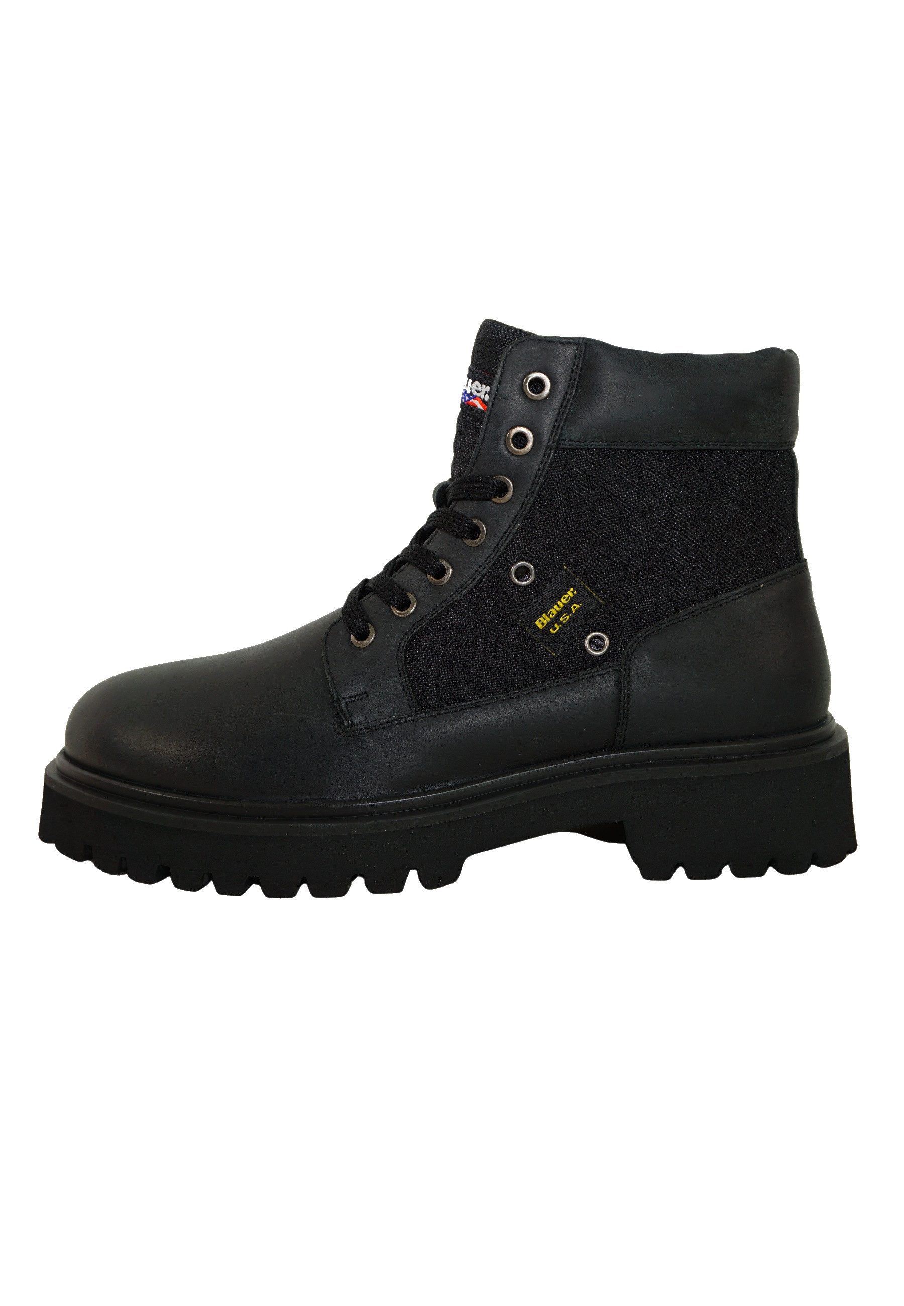 Blauer Schnürstiefel BUXTON Stiefelette Stiefelette (1-tlg)
