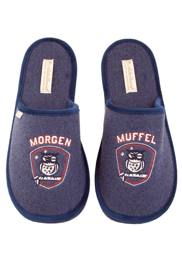 Morgenmuffel Filzpantoffel Pantoffel