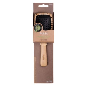 PARSA Beauty Haarbürste Bambus Paddlebürste klein aus FSC®-zertifiziertem Bambus