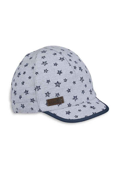 Sterntaler® Beanie Schirmmütze (1-St., Baby Hut mit UV-Sonnenschutz 50+ perfekt für den Sommer) Kindermütze aus Baumwollstoff mit Sterne-Druck