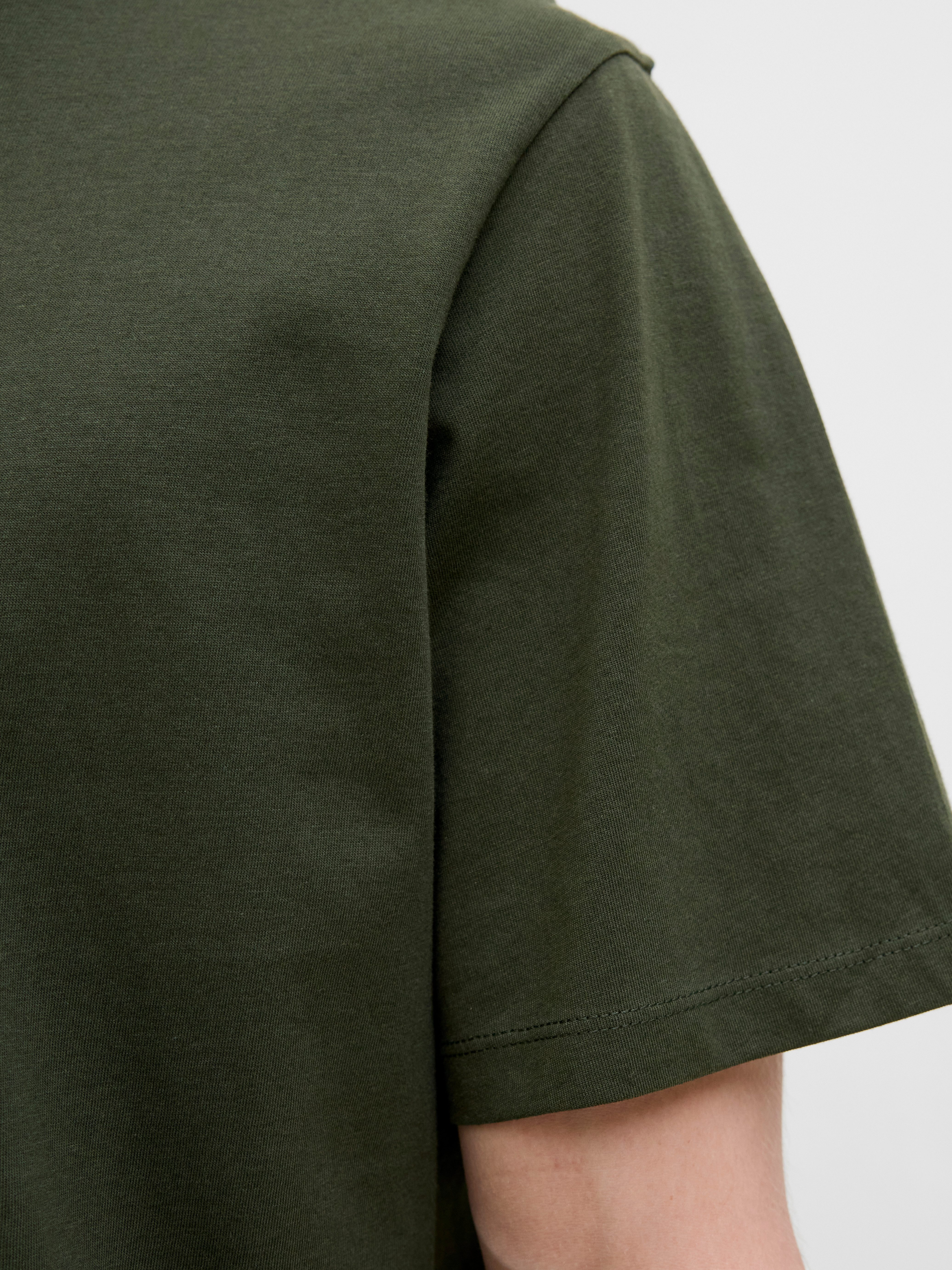 Jack & Jones Rundhalsshirt JJECORP GRAPHIC TEE SS O-NECK NOOS mit Logo Prin günstig online kaufen