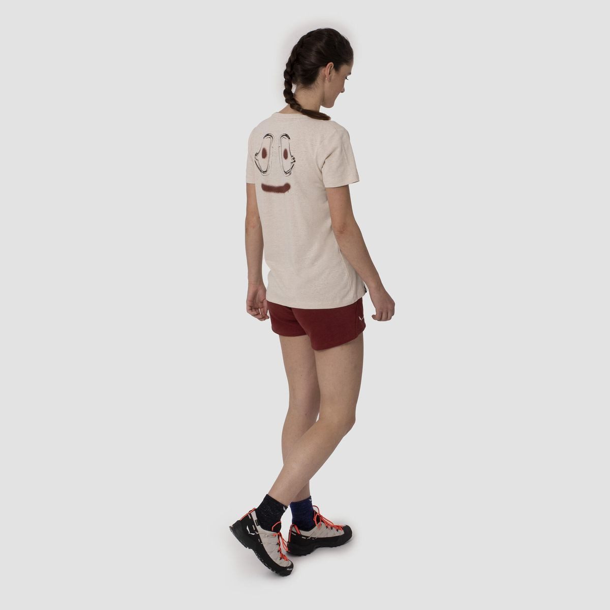 Salewa Funktionsshorts Lavaredo Hemp W Train Shorts Leichte Klettershorts für Frauen – ideal für das Training an der