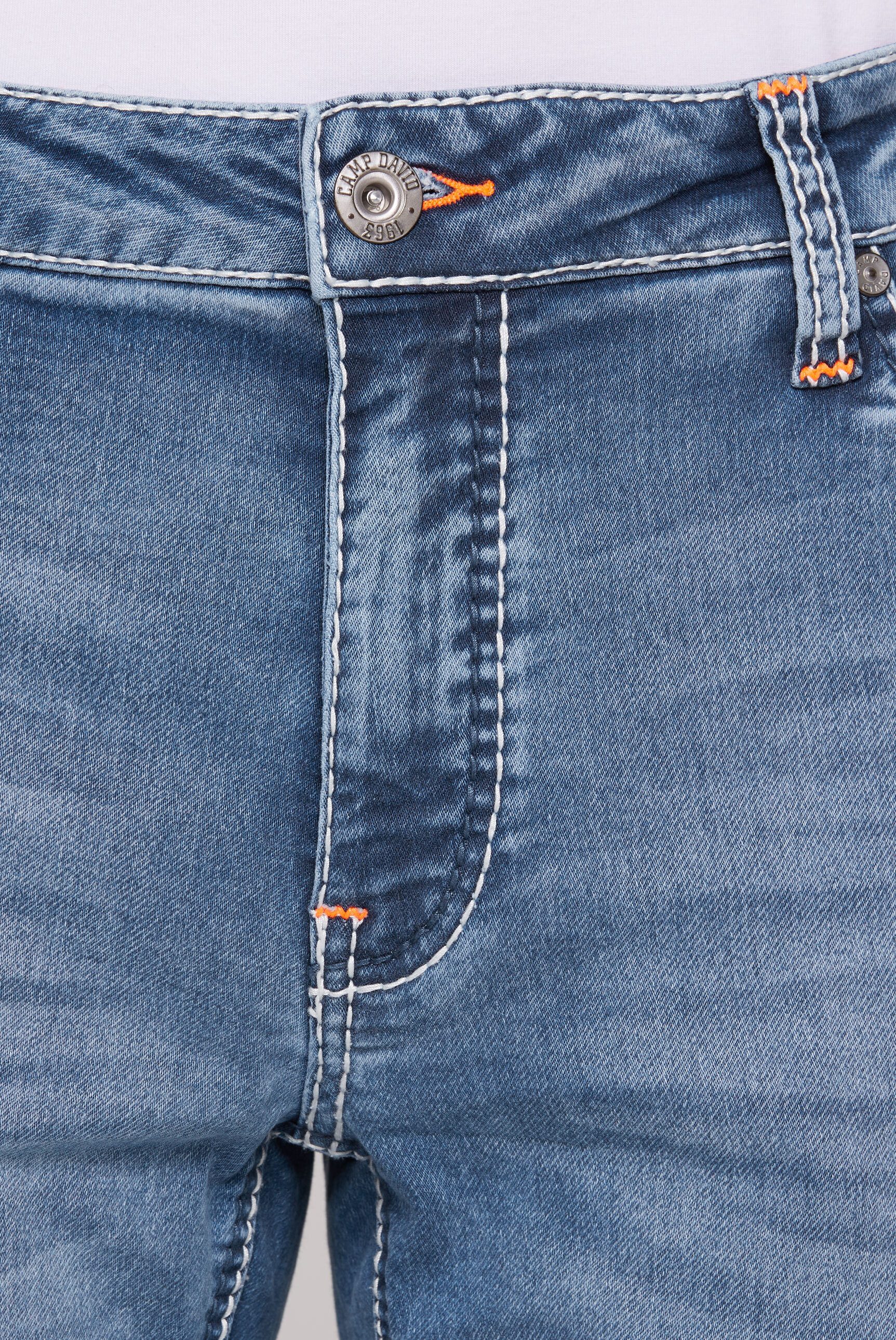 CAMP DAVID Comfort-fit-Jeans mit zwei Leibhöhen – Bild 4 von 5