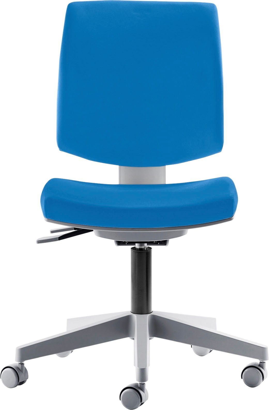 Mayer Drehstuhl Karibikblau Kunstleder Karibikblau 2432SO, Sitzmöbel desinfektionsmittelbeständiges |