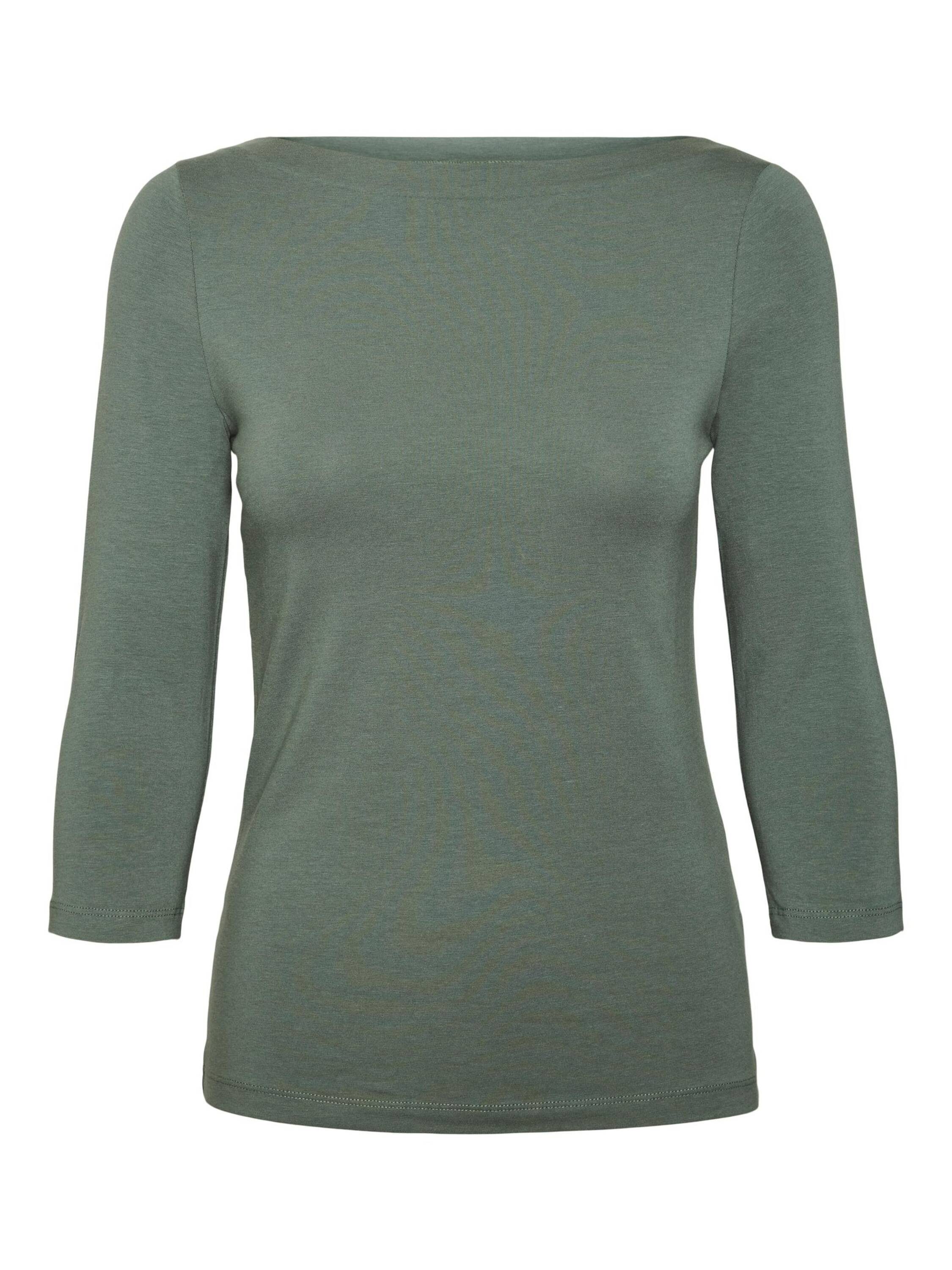 Vero Moda 3/4-Arm-Shirt PANDA (1-tlg) Plain/ohne günstig online kaufen