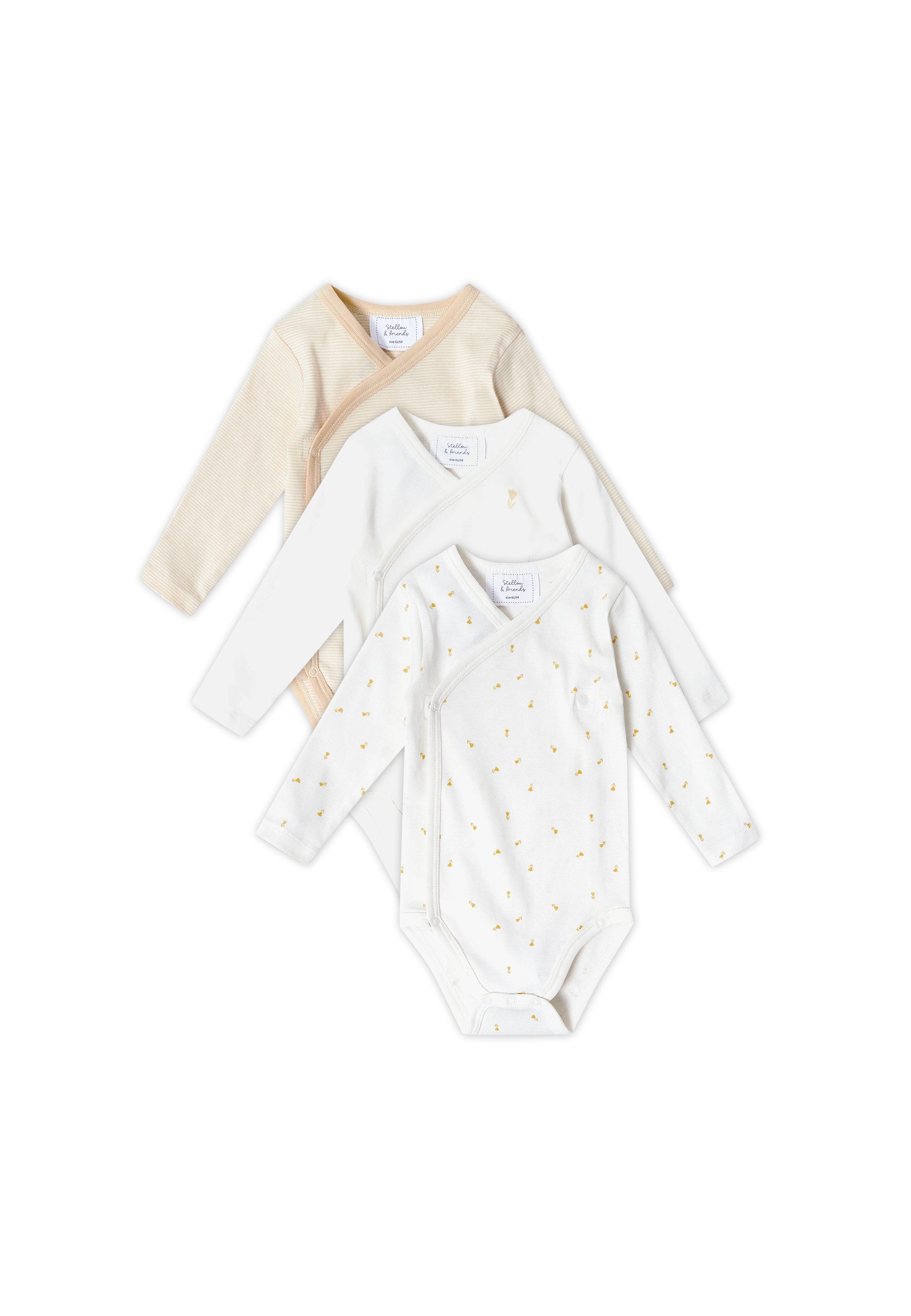 Stellou & friends Langarmbody Stellou & friends Kimono-Body Langarm 3er-Set Stellou & friends Kimono-Body Langarm 3er-Set