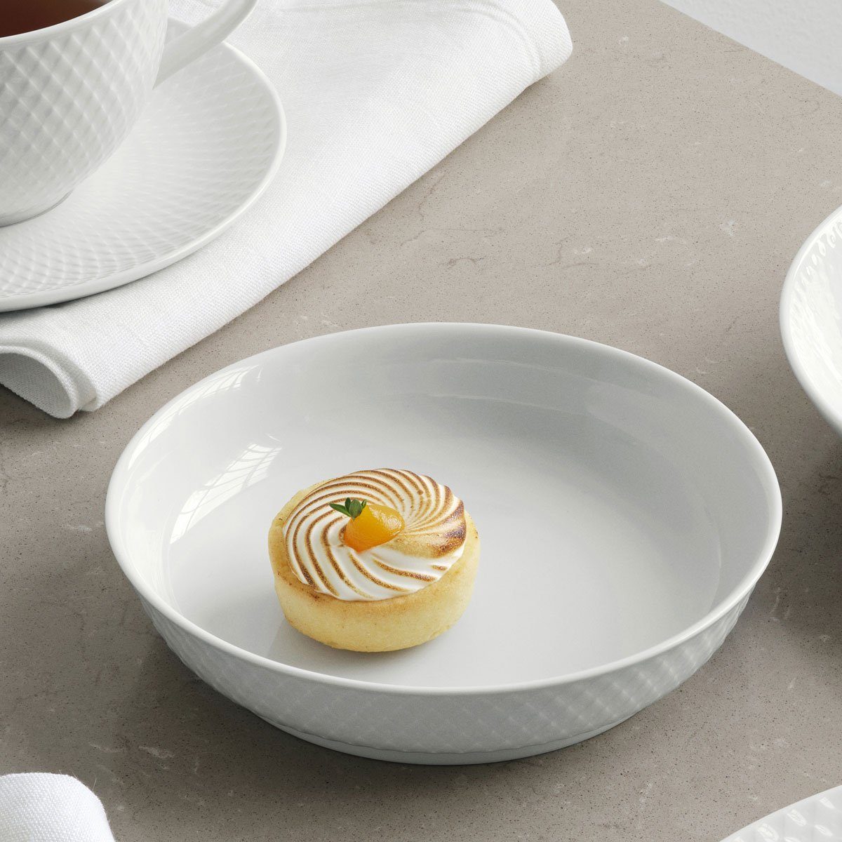 Lyngby Porcelæn Dessertschale Rhombe