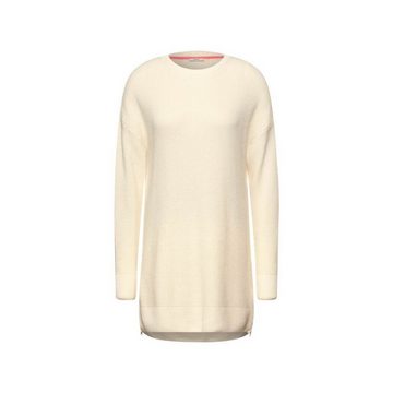 Cecil Longpullover weiß regular fit (1-tlg)