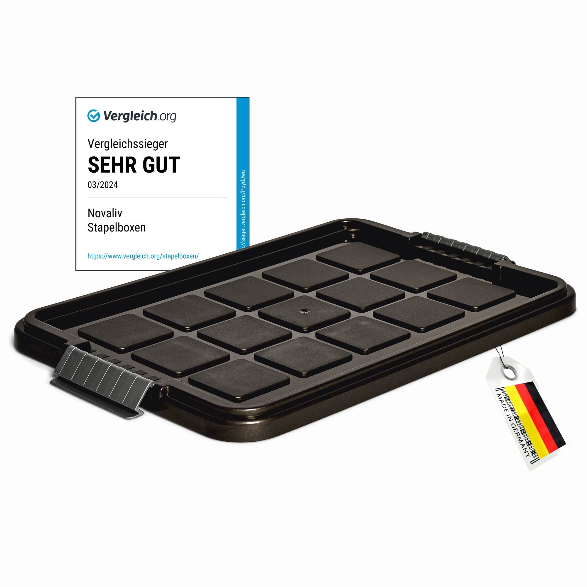 Novaliv Aufbewahrungsbox - (1 St), Deckel