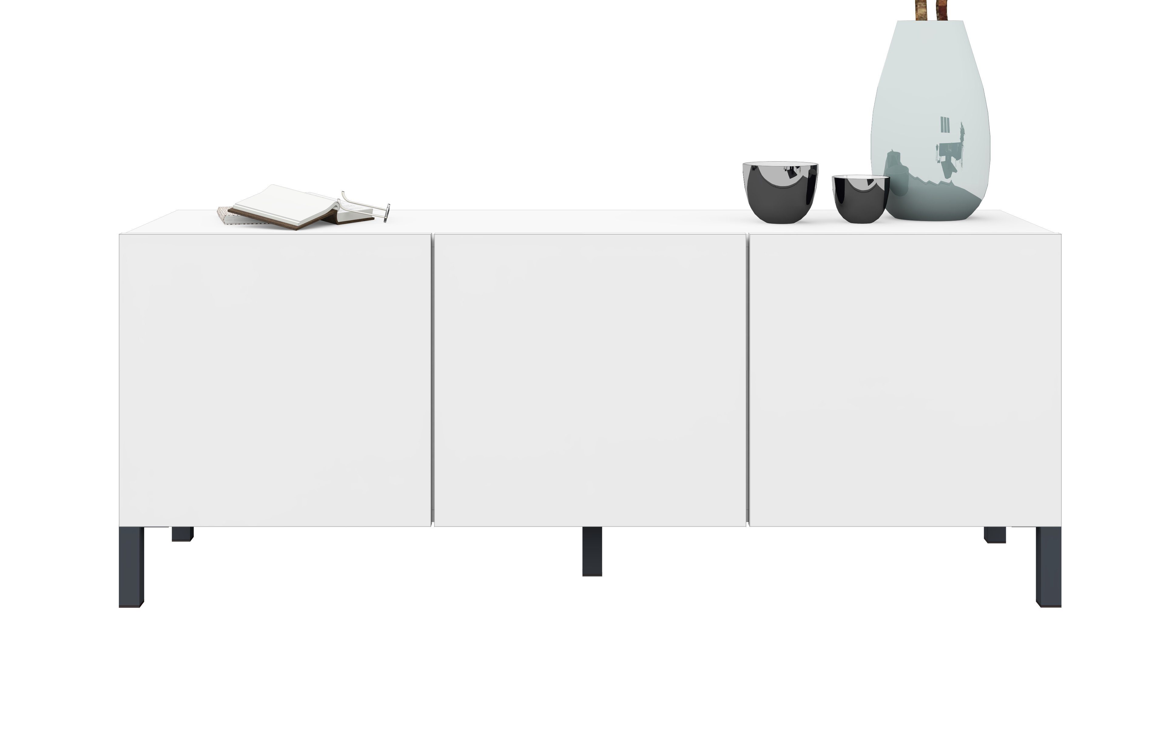 borchardt Möbel Lowboard Pori, Breite 114 günstig online kaufen