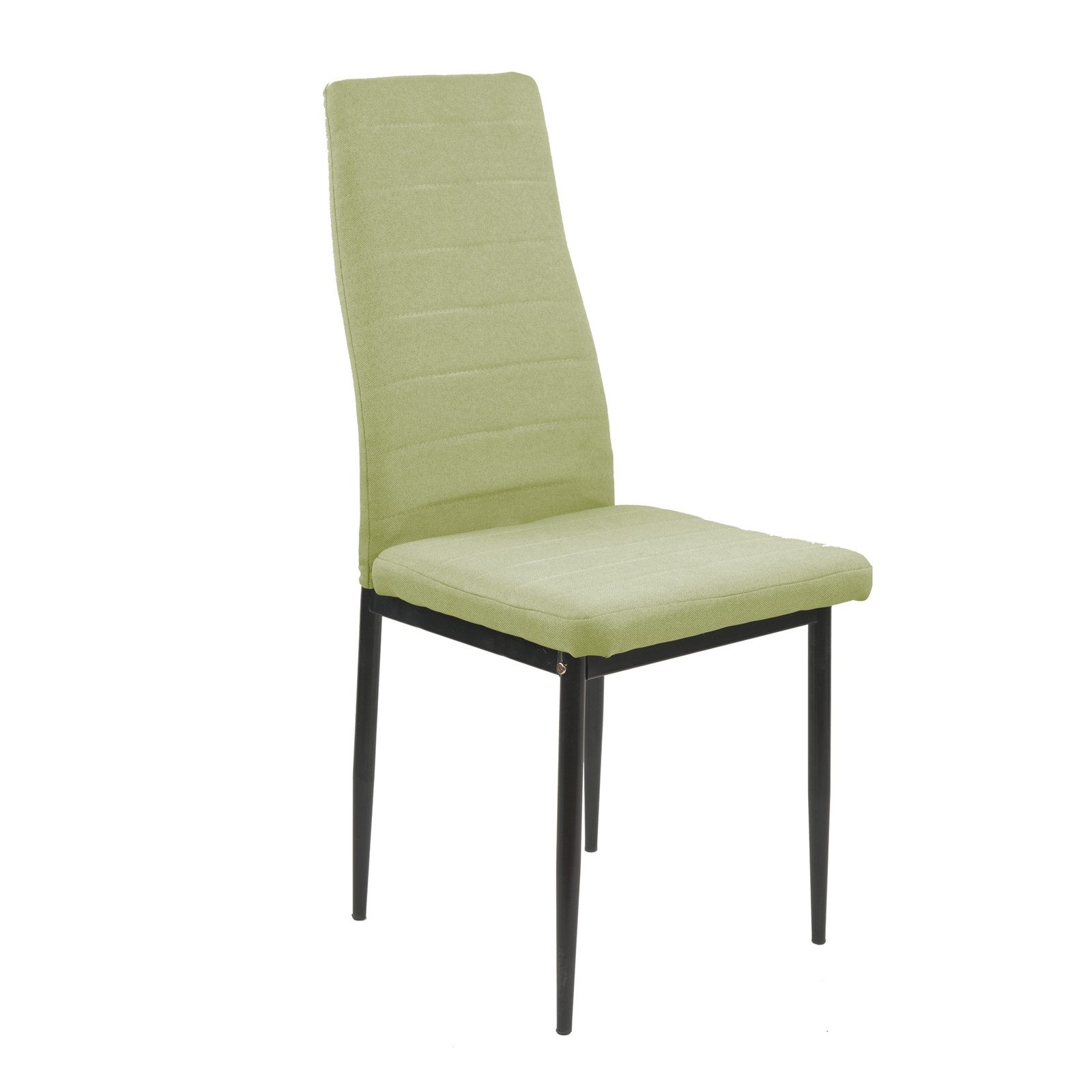 HTI-Living Esszimmerstuhl Stuhl Memphis Webstoff Grün (Stück, 1 St), Esszimmerstuhl Metallgestell Vierfuß