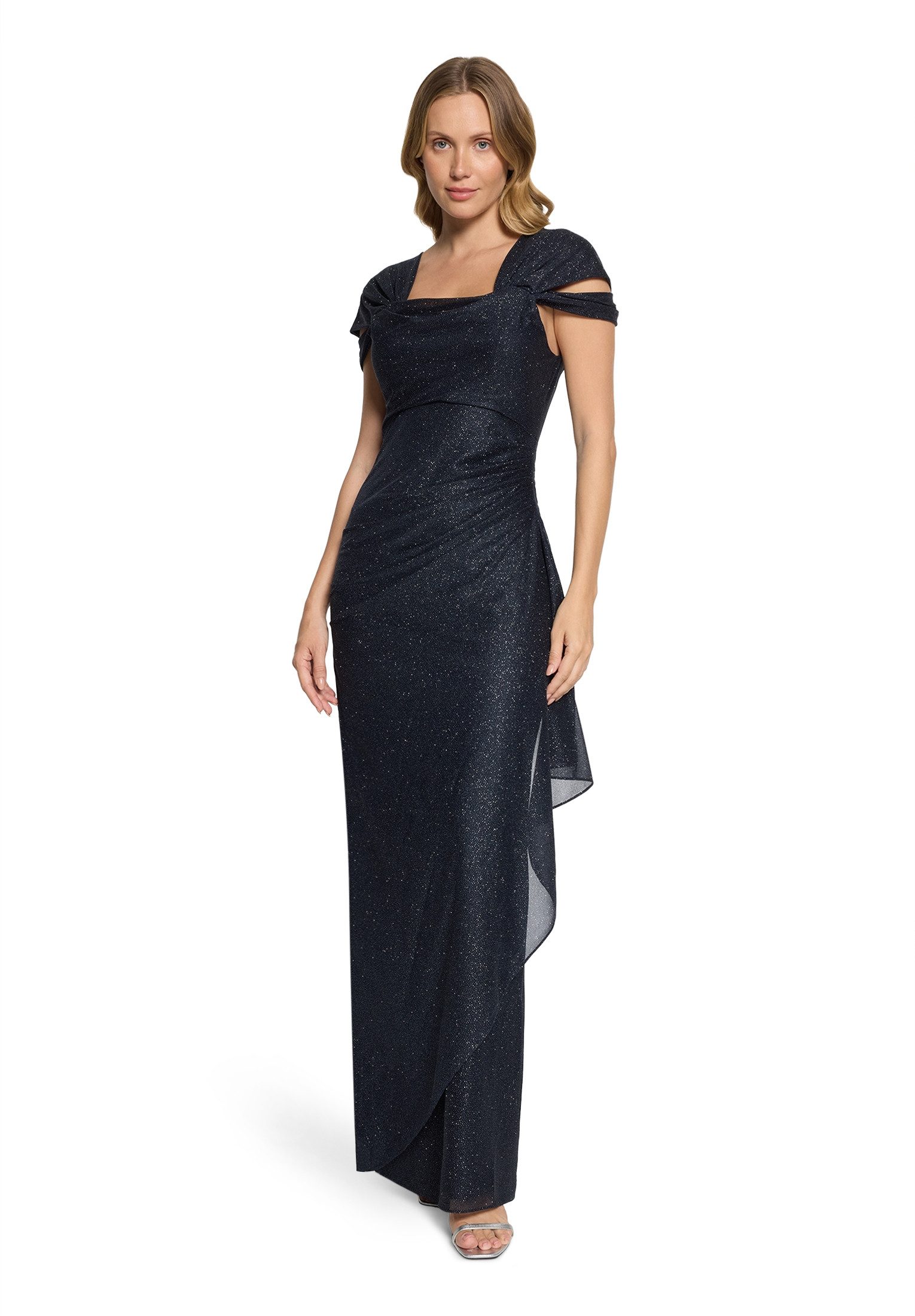 Abendkleid Damen im Glitzer-Look