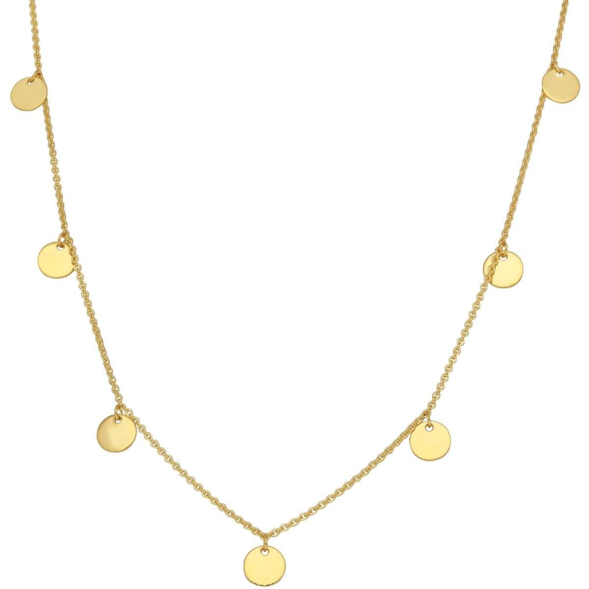 trendor Collier 68743, für Damen 925 Silber Vergoldet