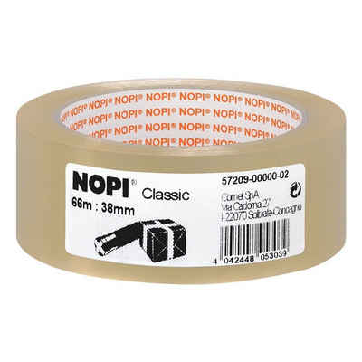 NOPI Klebeband »Classic« Packband, lösemittelfrei, UV-/ alterungsbeständig