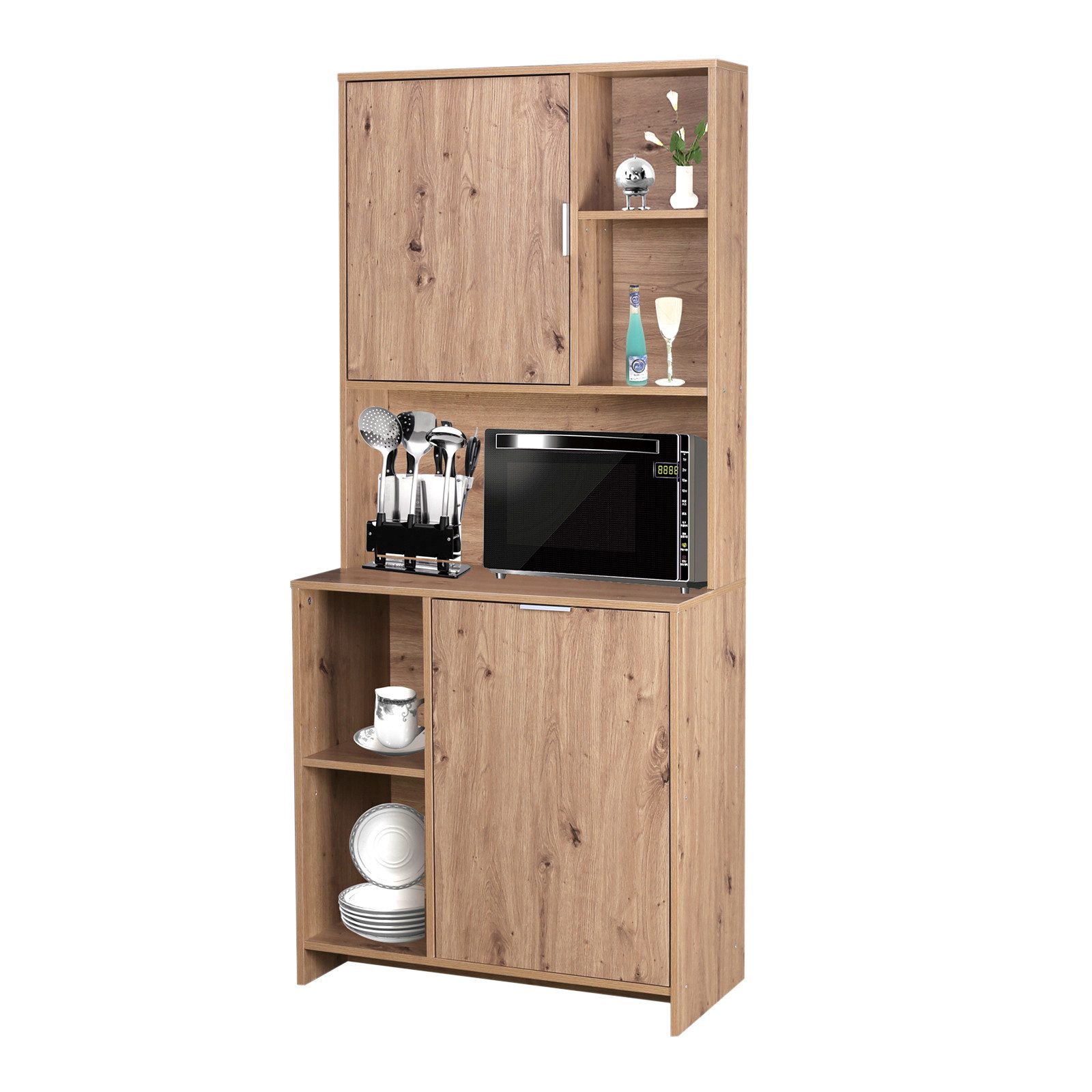 HTI-Living Hochschrank Küchenschrank Malin Artisaneiche (Stück, 1-St., 1 Kü günstig online kaufen