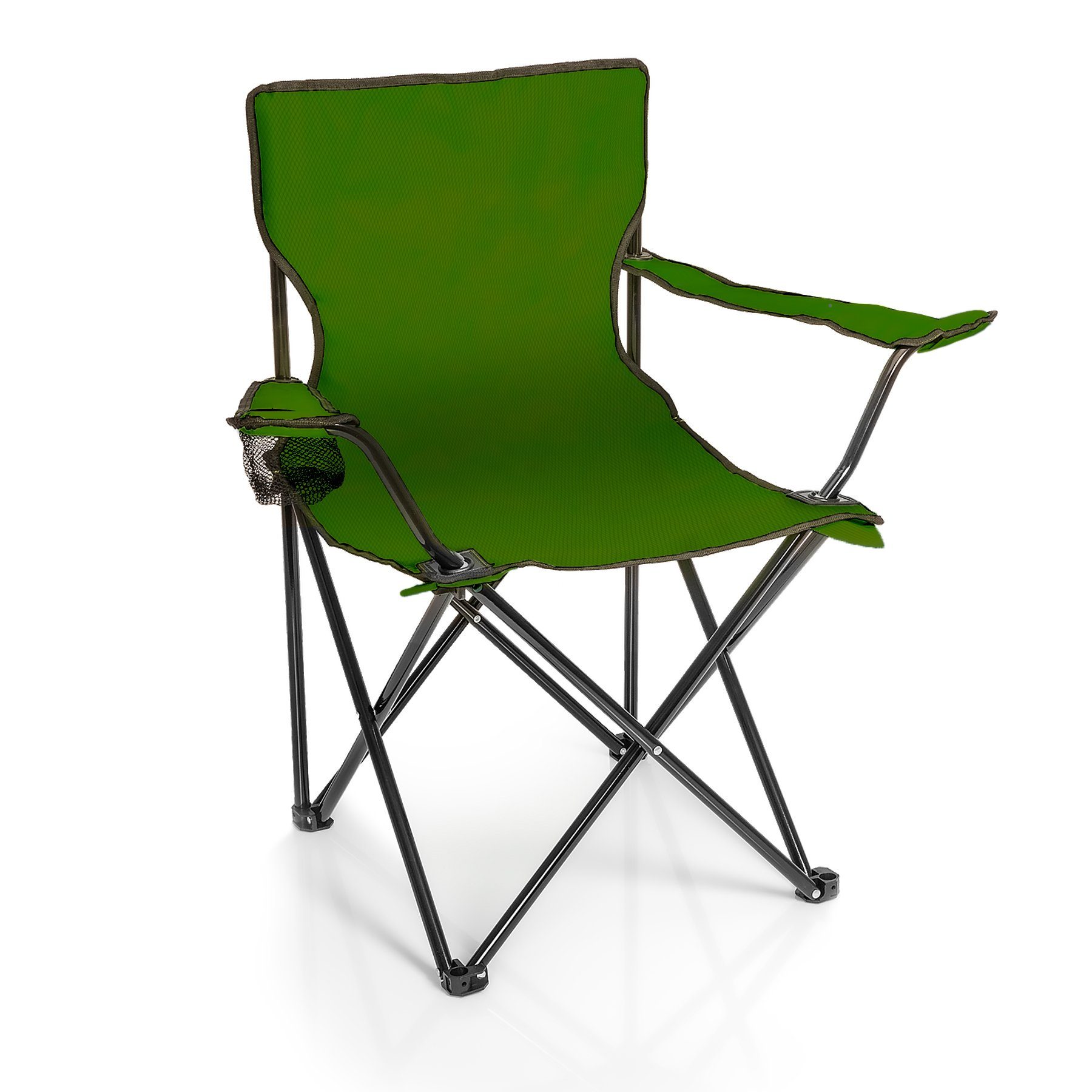 BigDean Campingstuhl Faltstuhl Campingstuhl Anglerstuhl Getränkehalter Klap günstig online kaufen