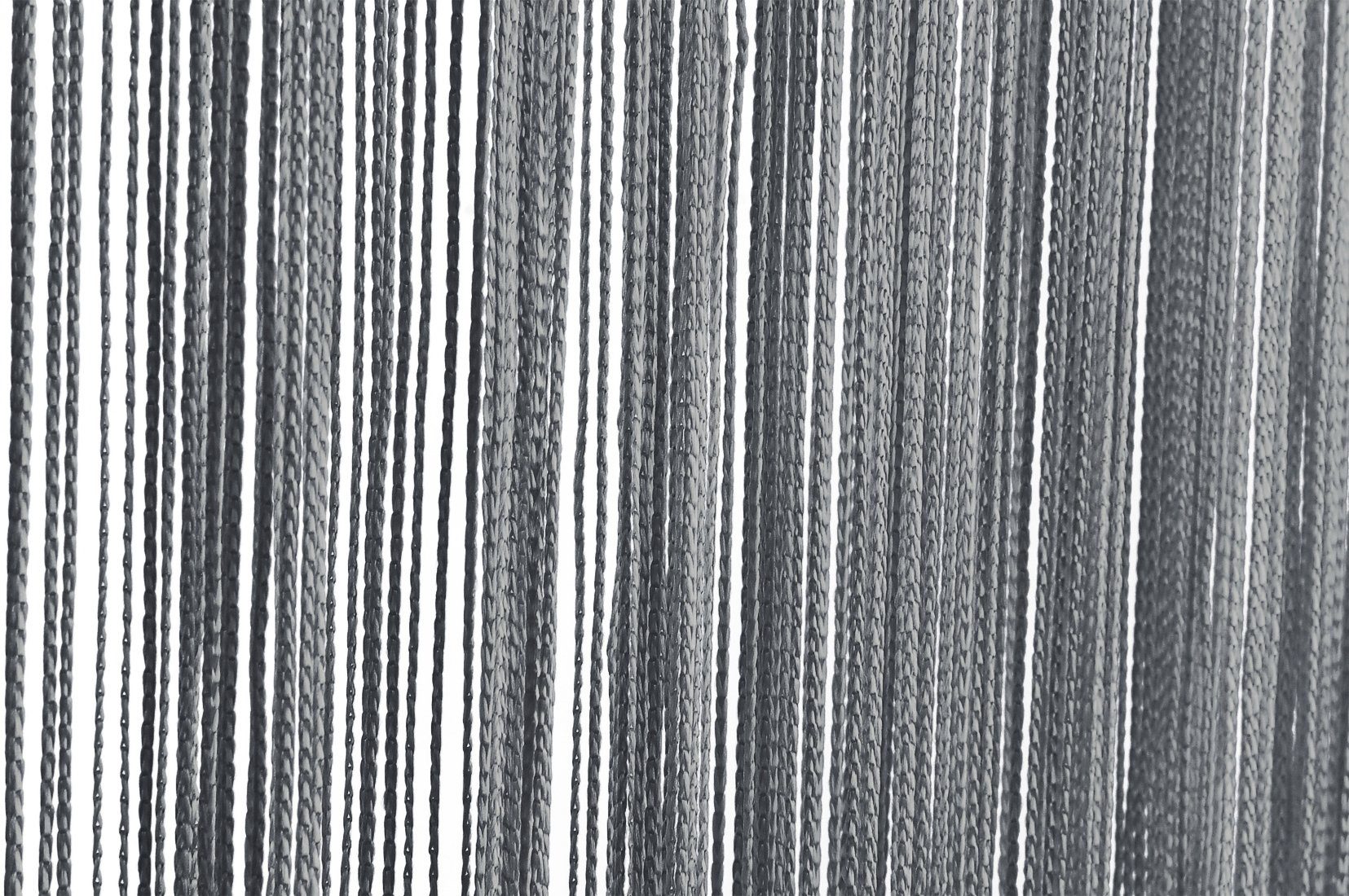 Haus und Deko Fadenvorhang Fadenvorhang Türvorhang 90x250 cm oder 140x250 cm einfarbig Fadengardi (1 St), Stangendurchzug, Lichtschutz, Polyester