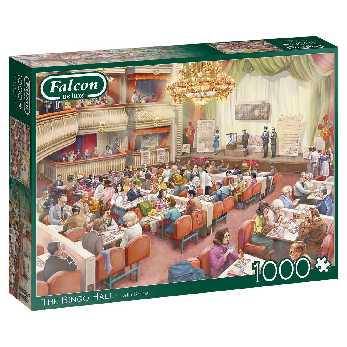 Puzzle Alla Badsar Die Bingo Halle 1000 Teile Puzzle