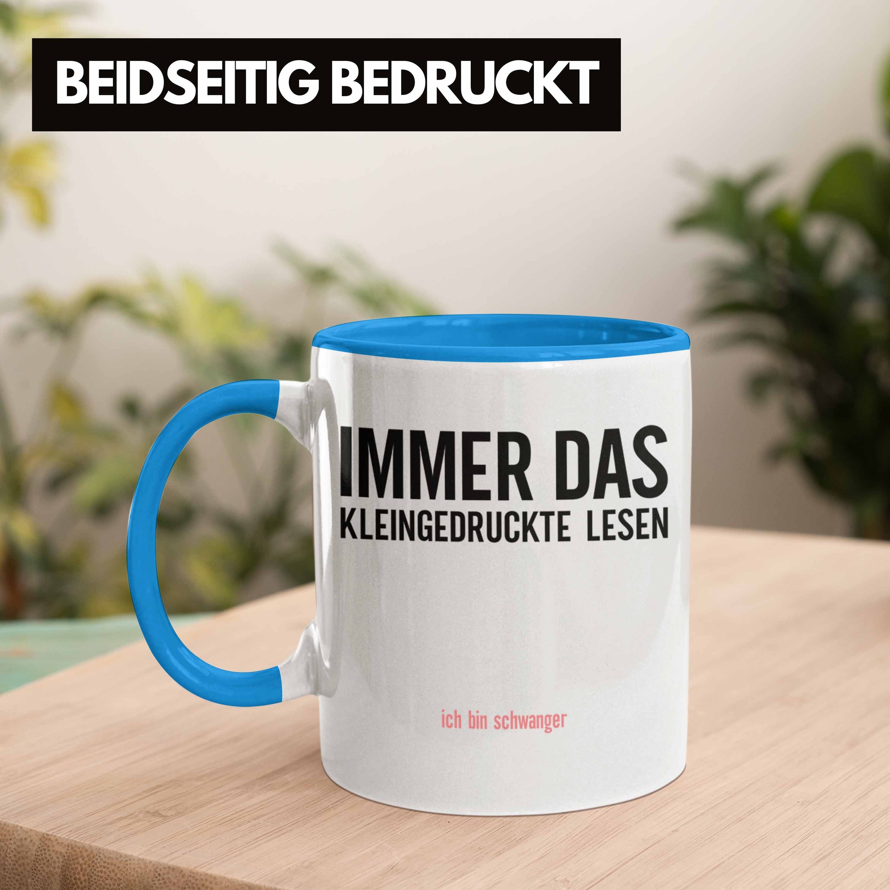 - Das Immer Becher Mama Verkünden Schwangerschaftsverkündung Oma Du Wirst Kleingedruckte Werdende Tasse Ideen Lesen Tasse Trendation Blau Trendation Schwangerschaft