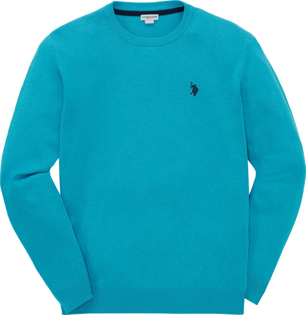 US Polo Assn. Rundhalspullover Besonders hautfreundlich dank 100% Baumwolle – Bild 5 von 5