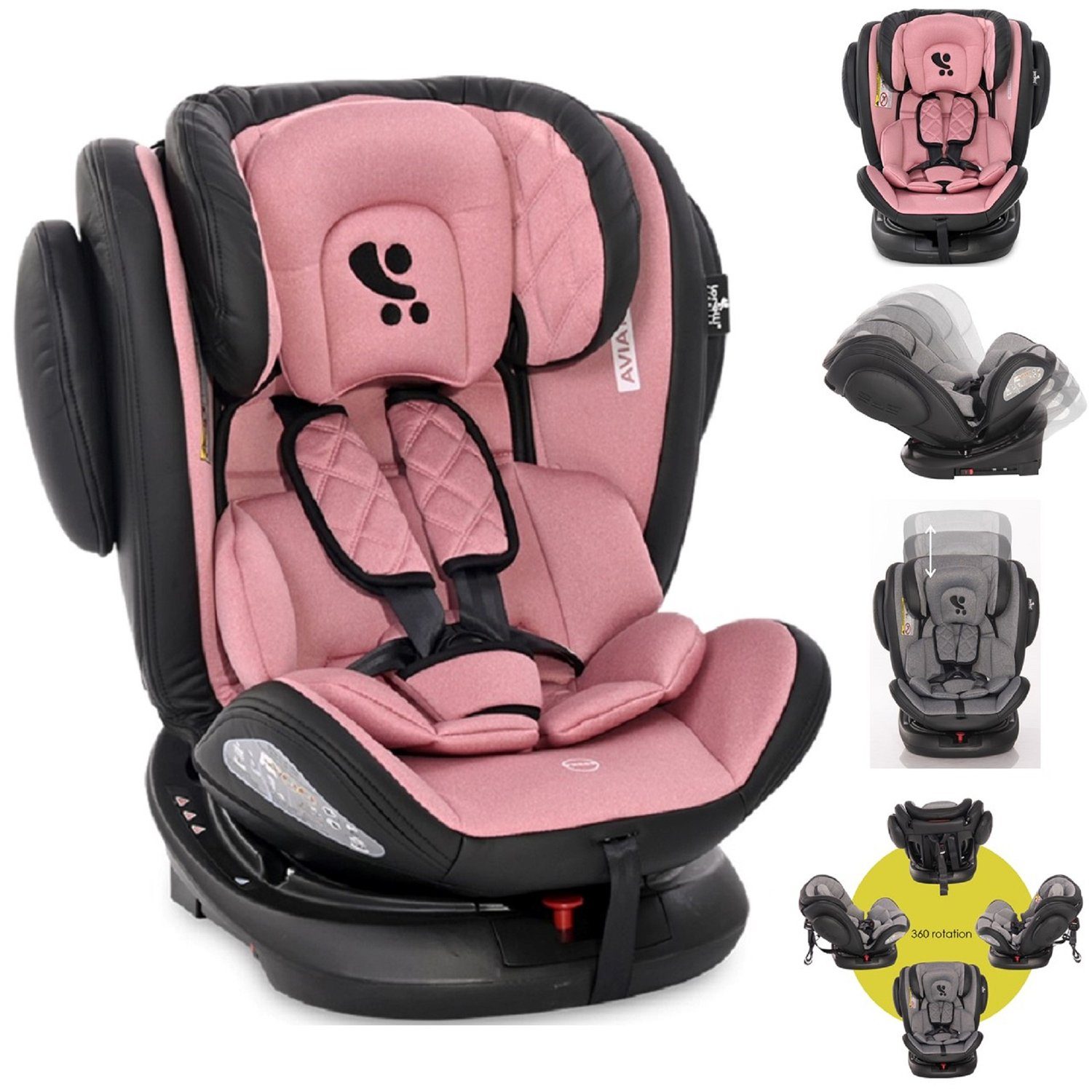 Lorelli Autokindersitz »Kindersitz Aviator SPS Isofix Gruppe 0+/1/2/3 ...