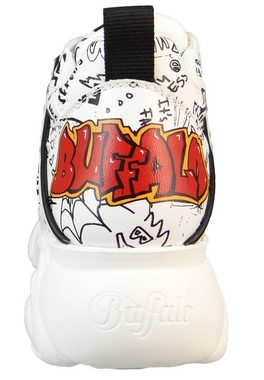 Buffalo 1630875 CLD Corin Graffiti White/Black Sneaker