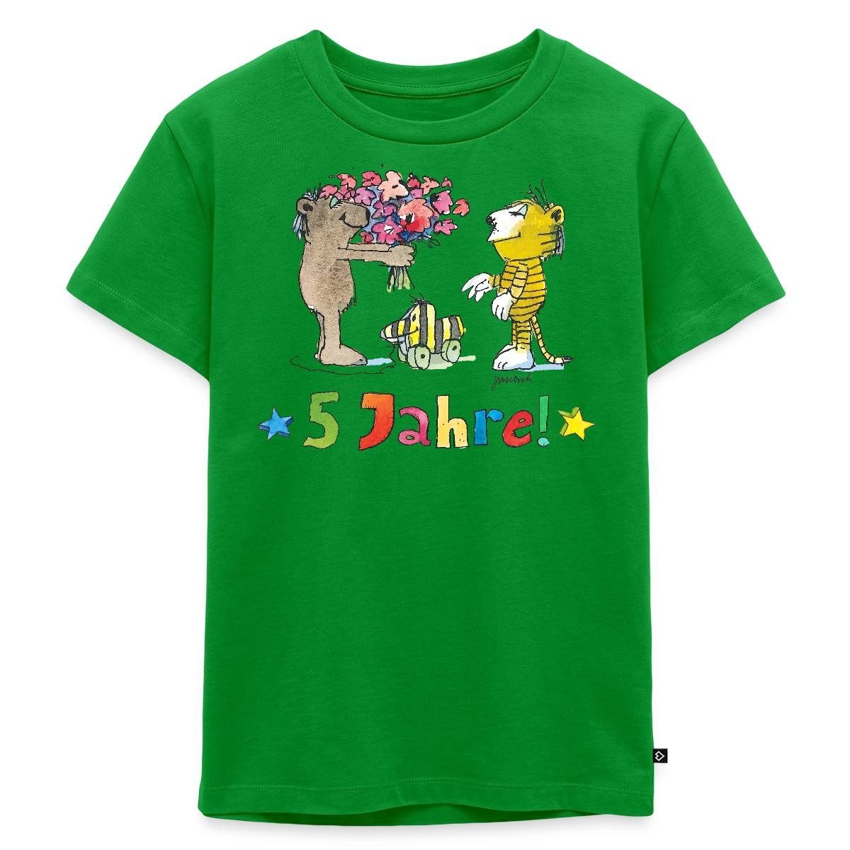 T-Shirt 5ter Geburtstag, Janosch, Tiger, Tigerente Kinder Premium T-Shirt