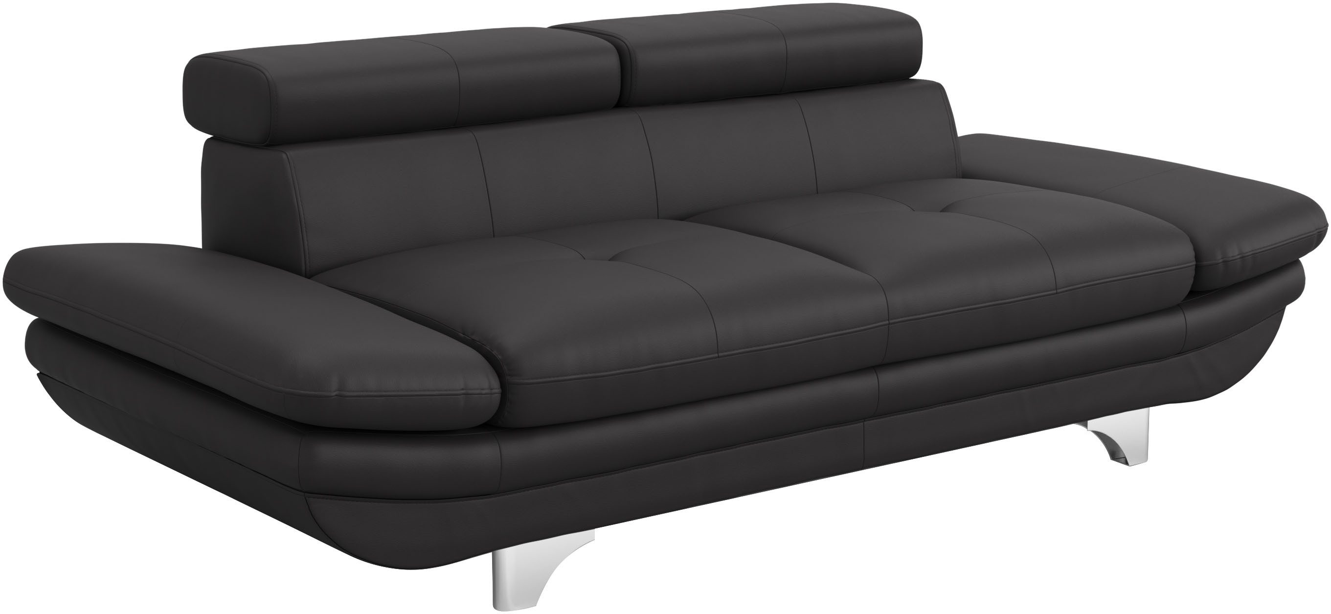 COTTA 2-Sitzer Enterprise, Big-Sofa, mit Armteilverstellung & Kopfteilverstellung