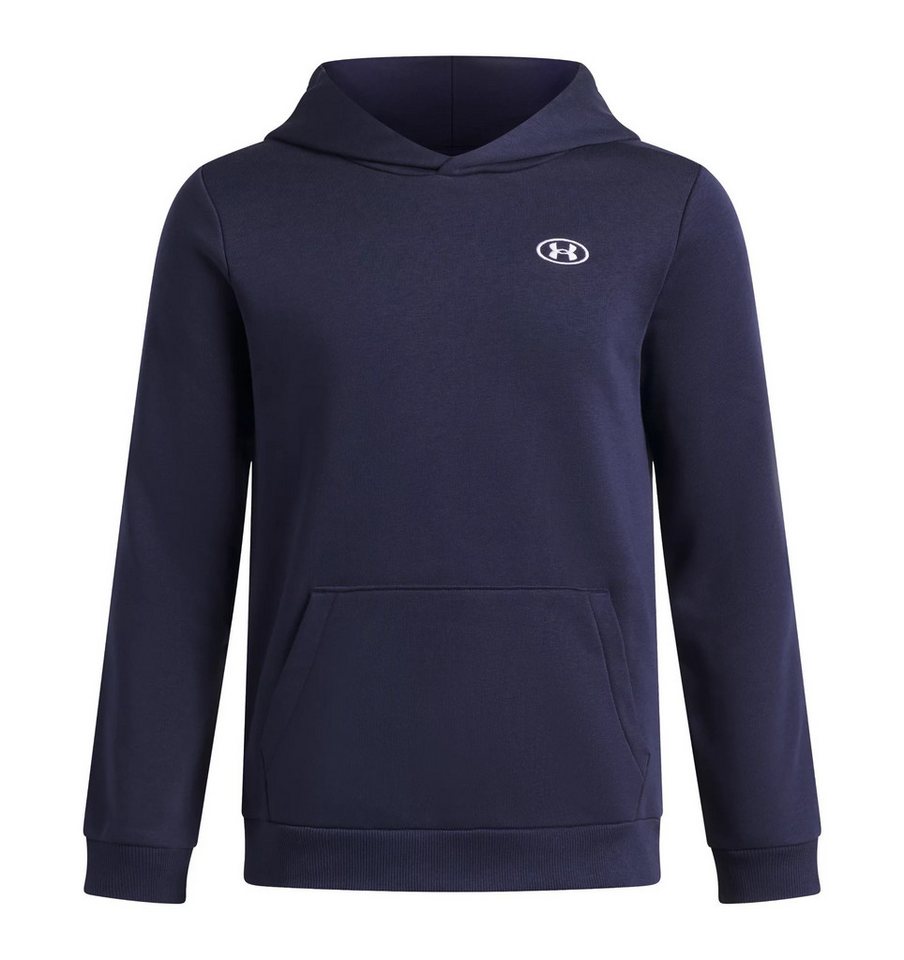 Under Armour® Kapuzensweatshirt UA B RIVAL FLEECE HOODIE für Jugendliche, mit Kapuze, aus Baumwolle und Polyester