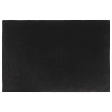 Fußmatte Fußabtreter Schmutzfangmatte Türmatte Fußmatte Dunkelgrau 60x90 cm Kok, vidaXL, Rechteck, Höhe: 0 mm