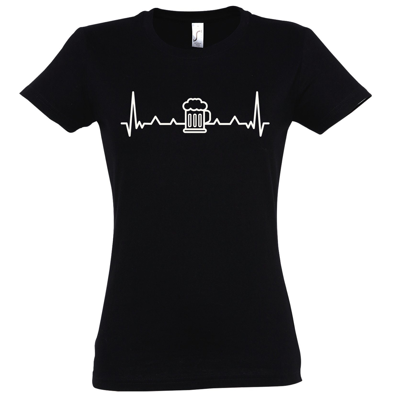 Youth Designz T-Shirt Herzschlag Bier Damen günstig online kaufen