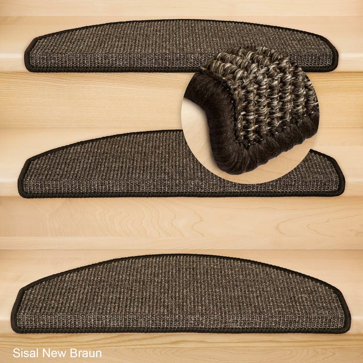 Metzker® Stufenmatte Stufenmatten Sisal New Halbrund günstig online kaufen