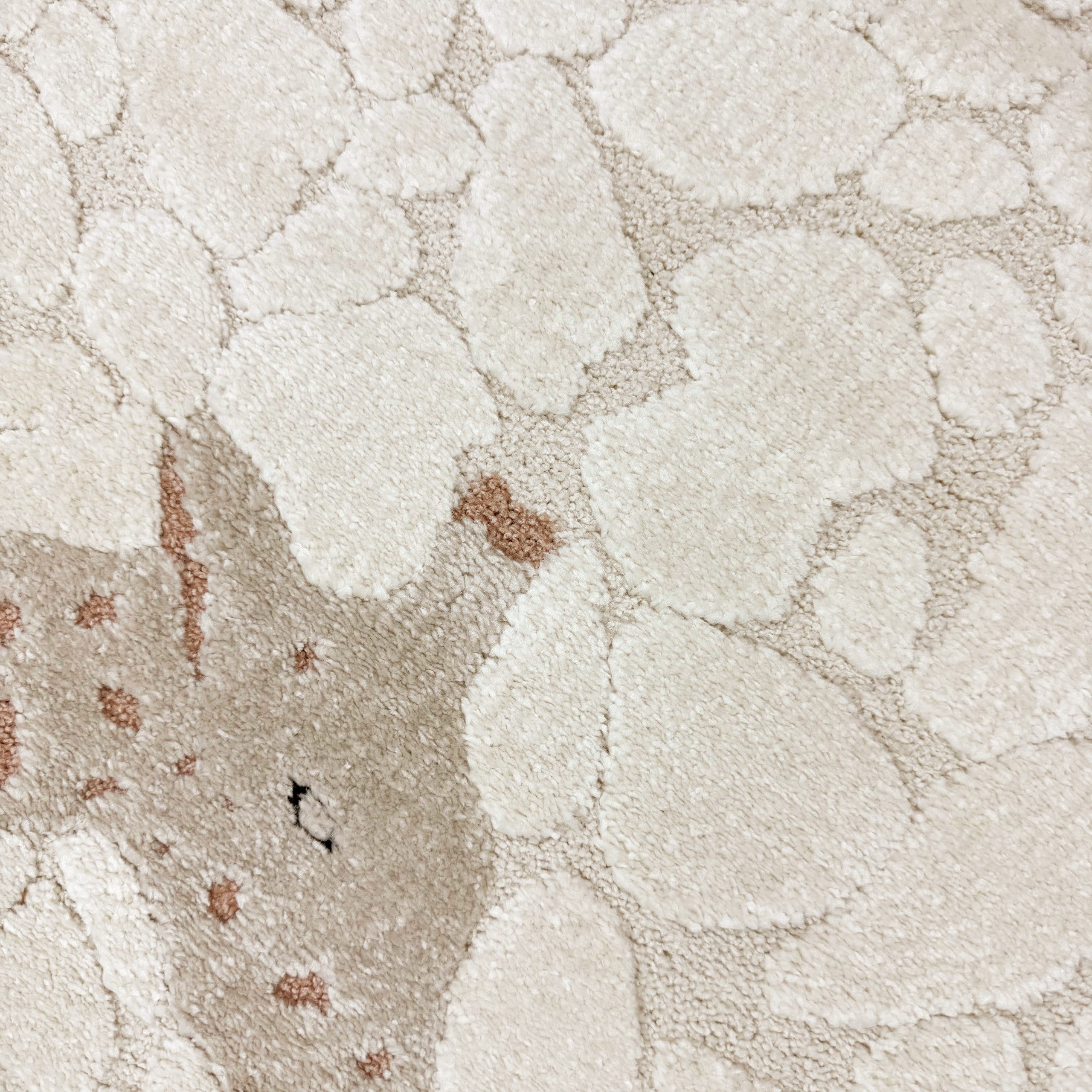 Carpetia Kinderteppich Modern Spielteppich, rund, Höhe: 14 mm, Hoch-Tief 3D Effekt Pflegeleicht Allergikergeeignet
