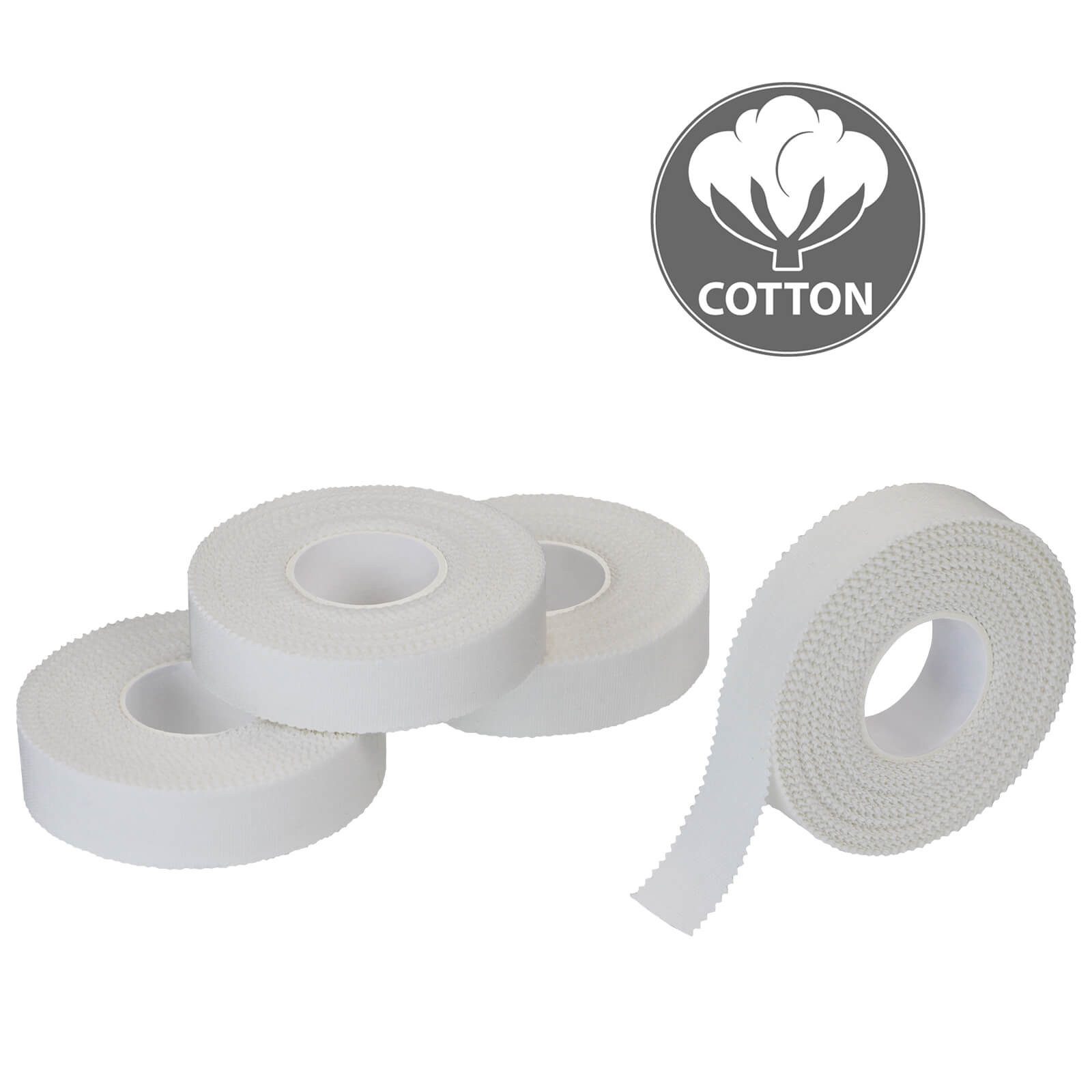 ALPIDEX Bandage 4 x ALPIDEX Sport-Tape 1,5 cm x 10 m