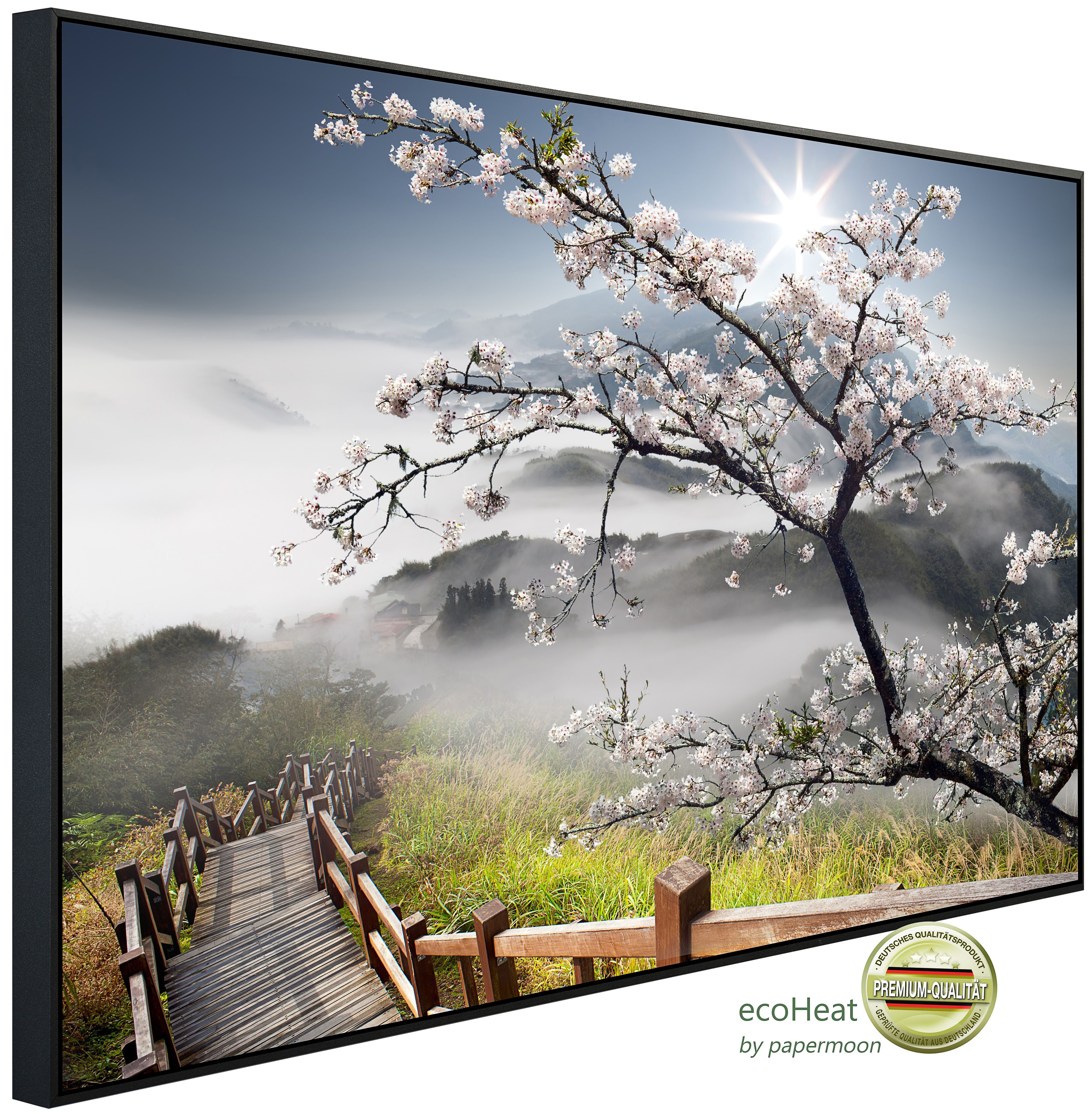 Papermoon Infrarotheizung INFRAROT-BILD-HEIZUNG, Landschaft, Tiere, Illusion, Design, TÜV-Rheinland/GS zertifiziert, angenehme Strahlungswärme