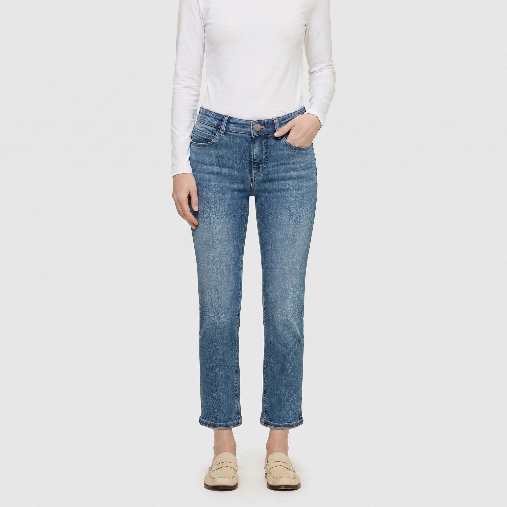 MAC 7/8-Jeans figurformender Shaping-Effekt