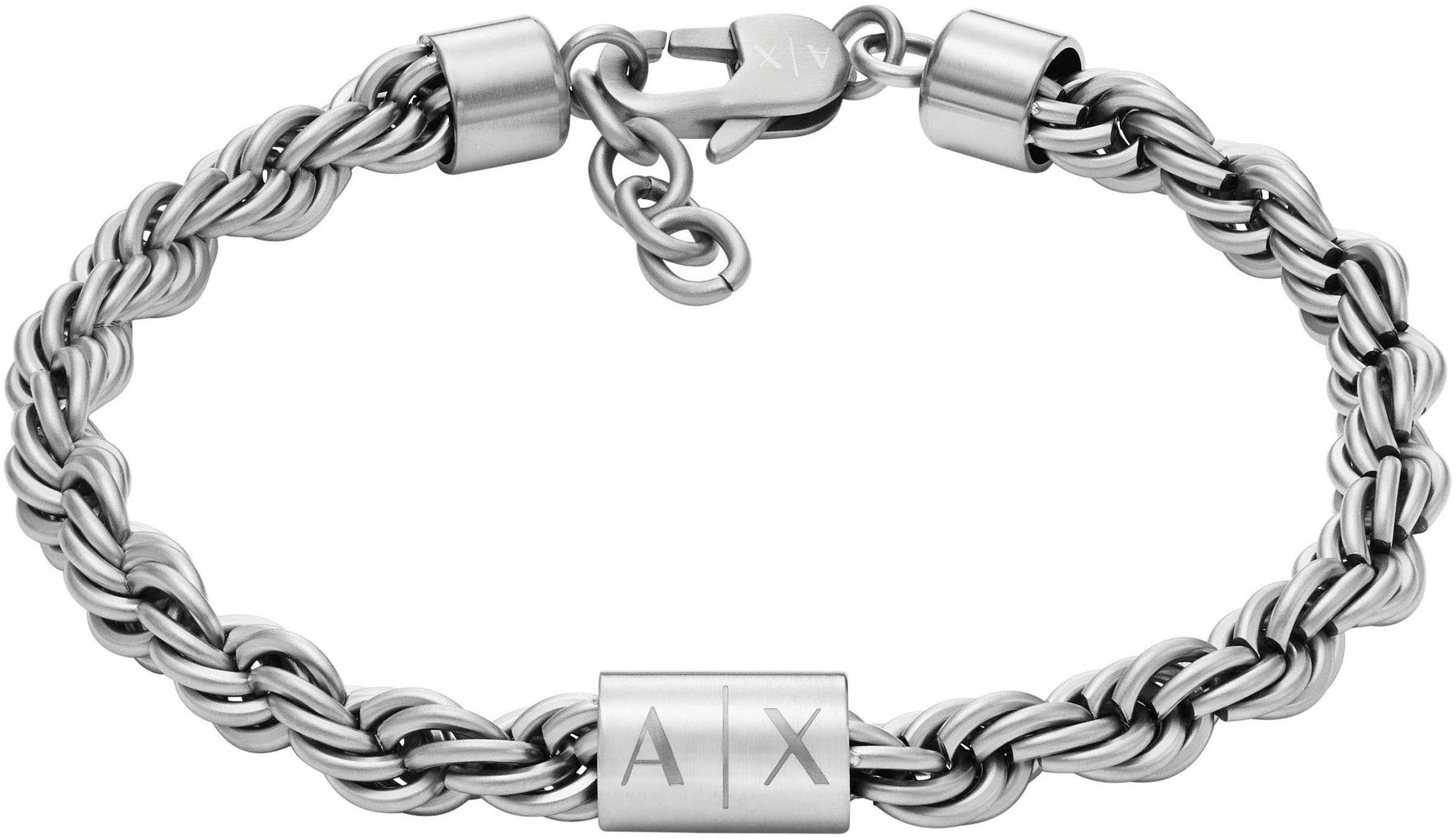 ARMANI EXCHANGE Armband Schmuck Geschenk Edelstahl Armschmuck ICON günstig online kaufen