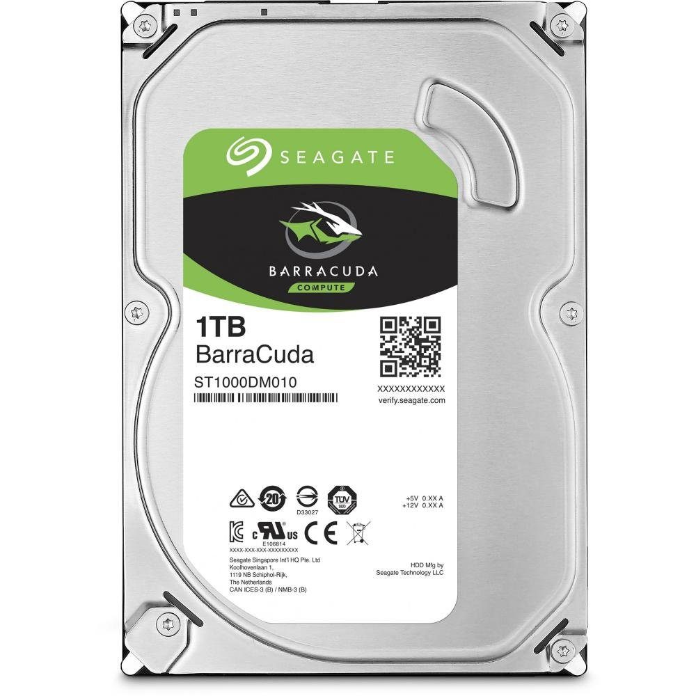 Seagate Seagate Barracuda ST1000DM010, Festplatte 3,5´´ intern, Serial ATA III interne HDD-Festplatte