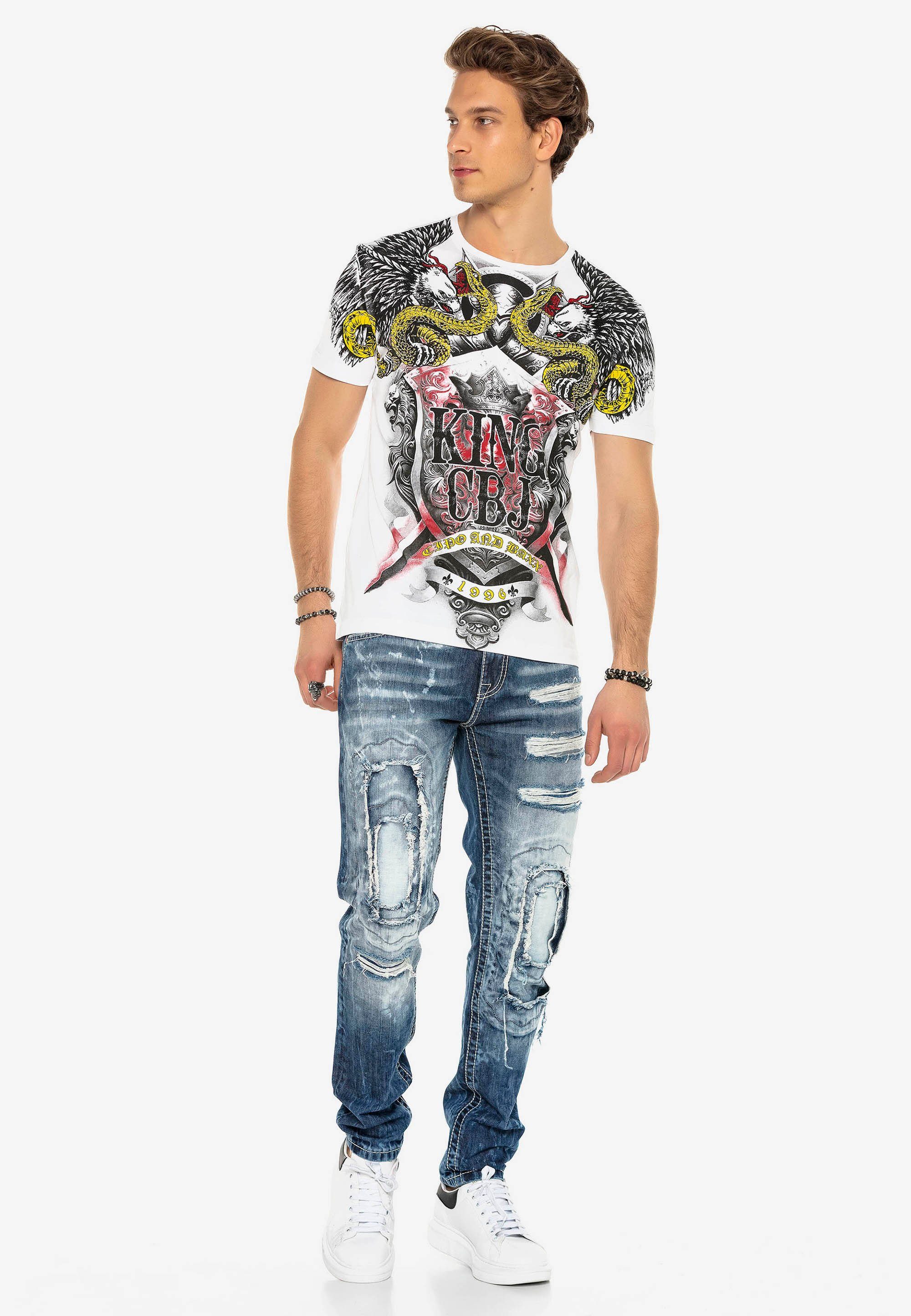 Cipo T-Shirt coolen mit Baxx & Prints