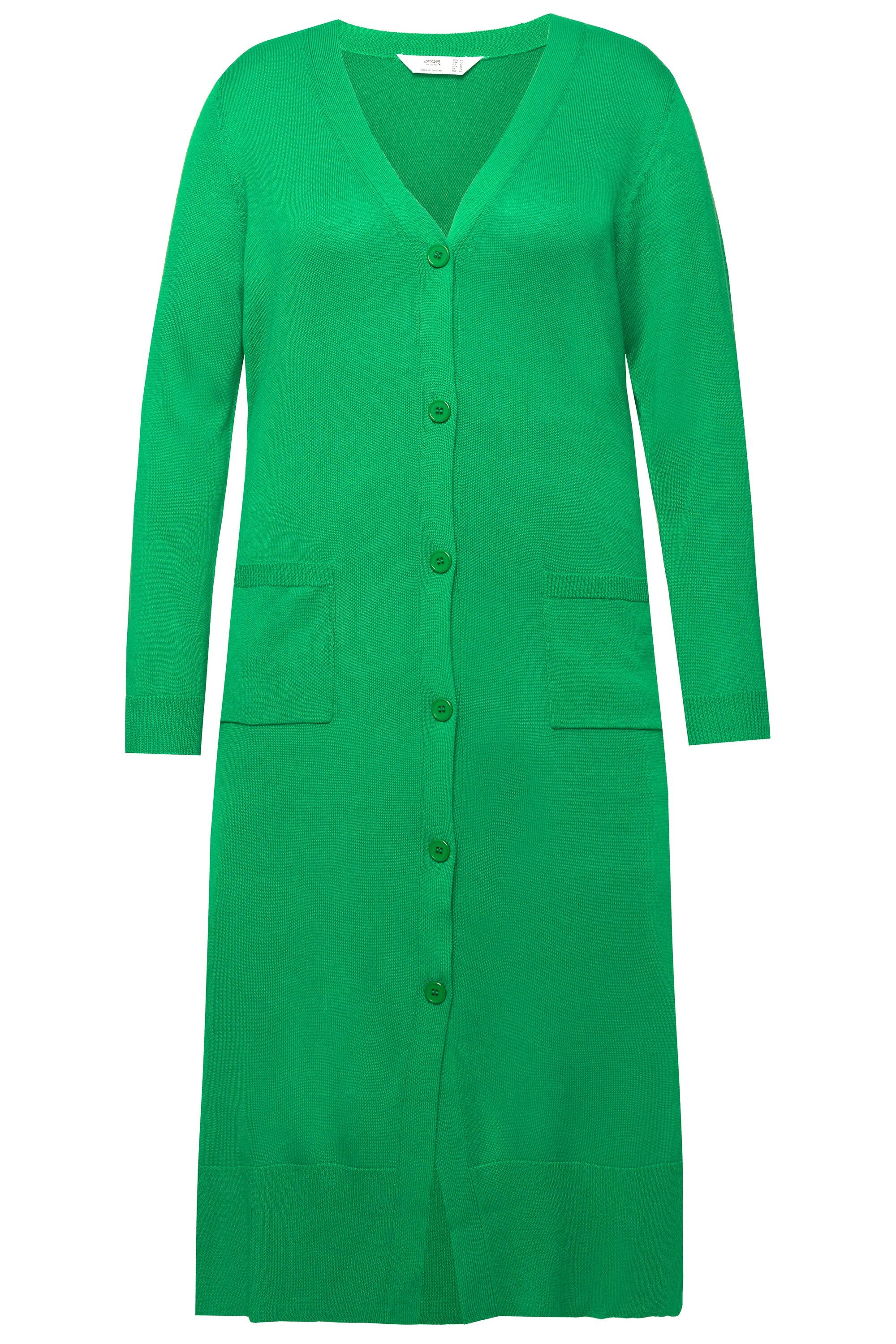Angel of Style Langjacke Long-Strickjacke V-Ausschnitt günstig online kaufen