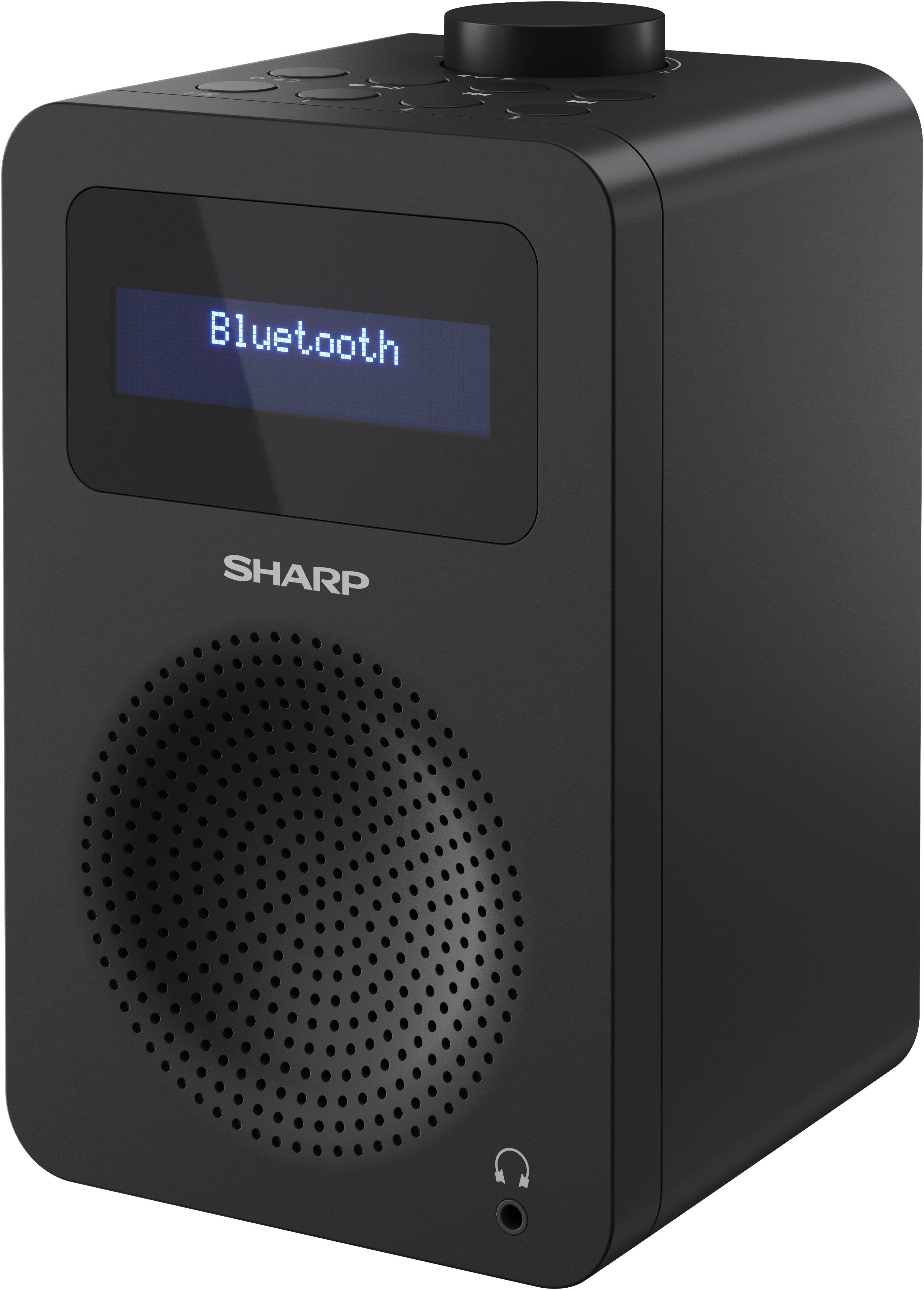 Sharp Digitalradio Tokyo Radio (Digitalradio (DAB), FM-Tuner mit RDS, 5 W)
